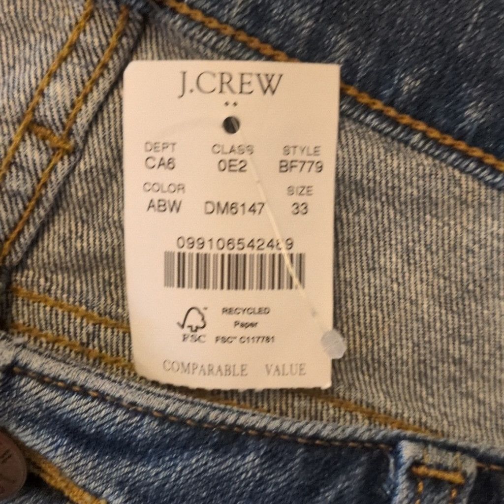 J.Crew J. Crew Maternity Denim Shorts Size 33 Size 33" - 3 Thumbnail