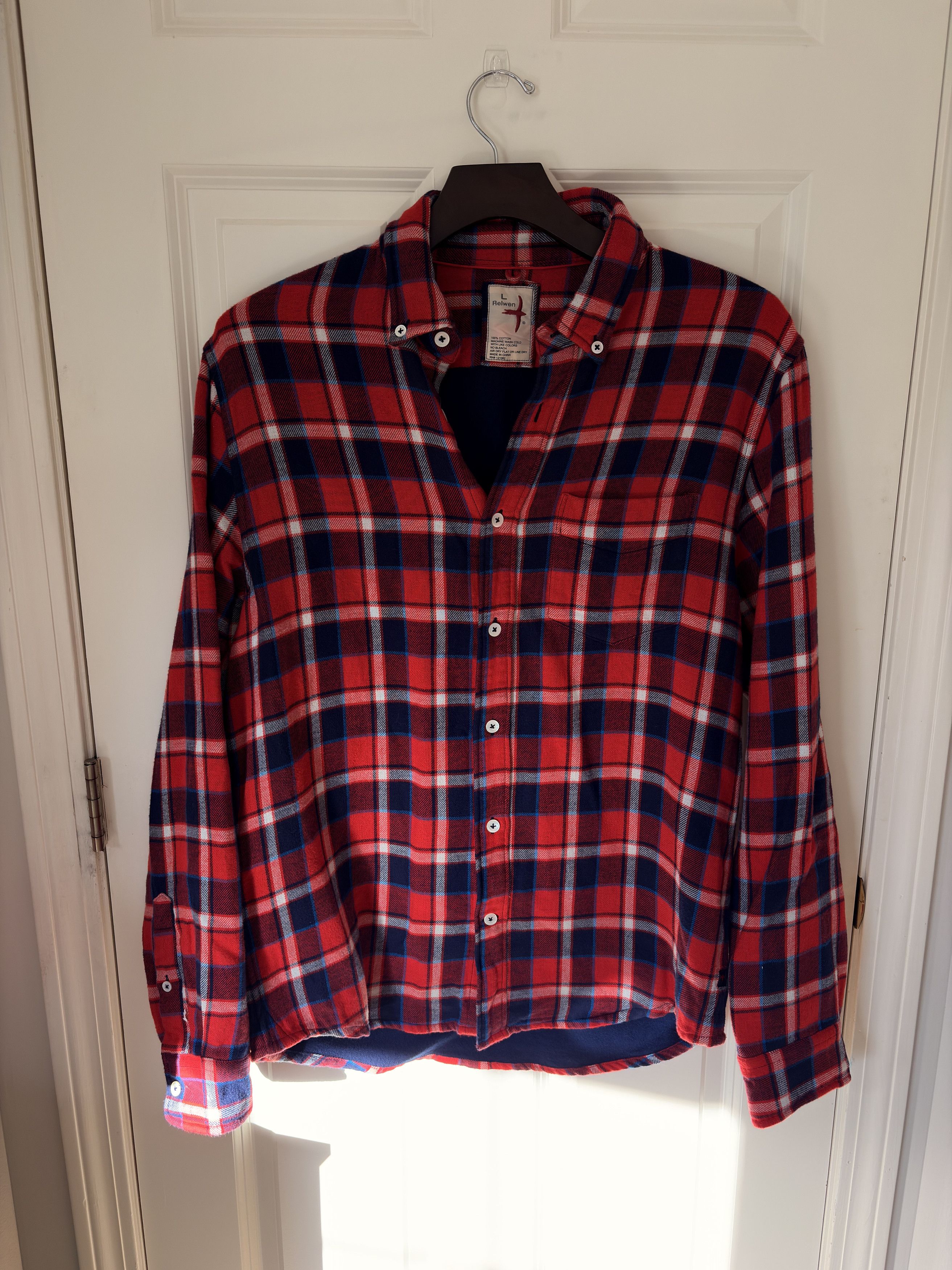 Relwen Flannel Shirt | Relwen Size US L / EU 52-54 / 3 - 1 Thumbnail