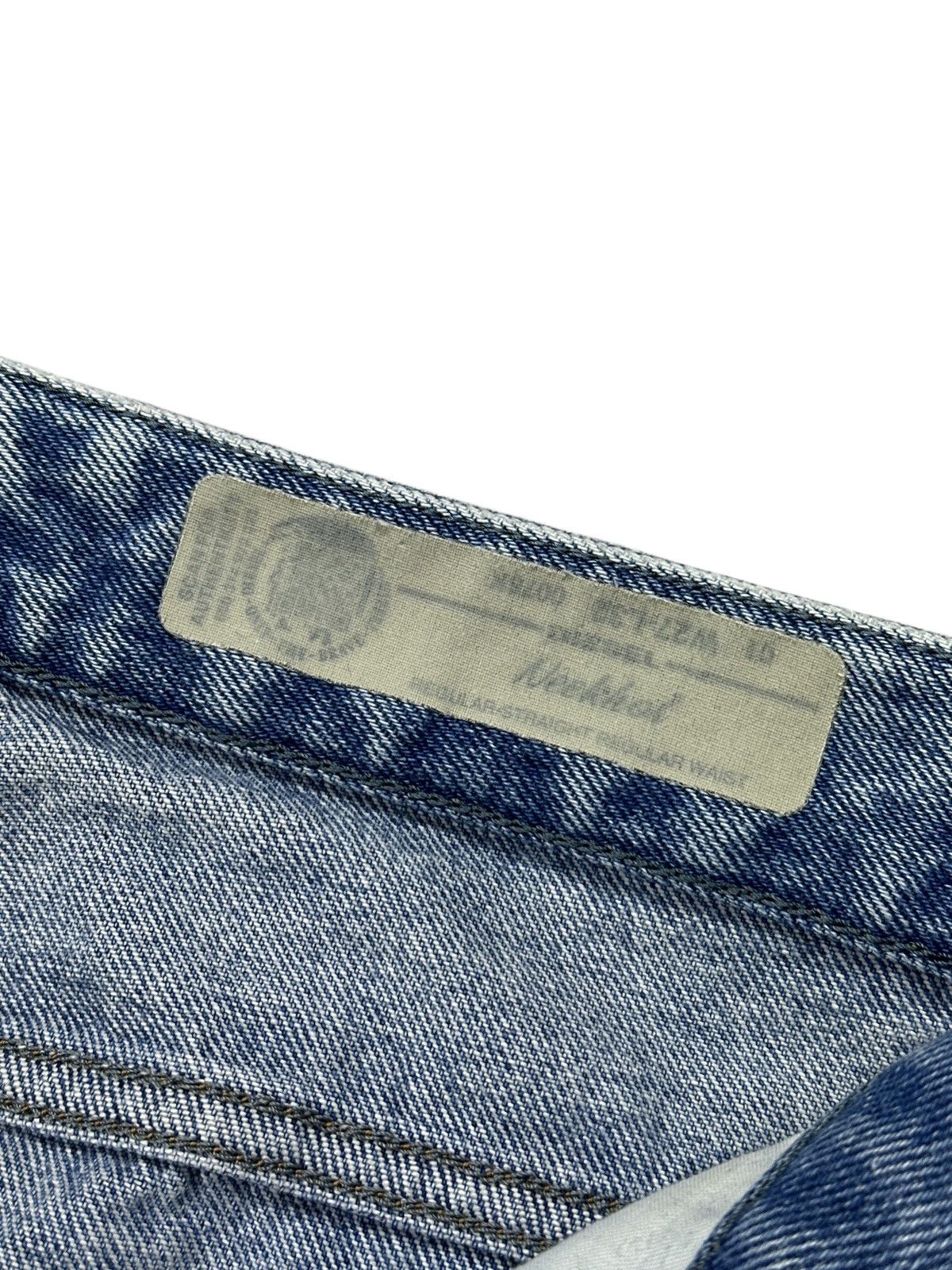 Diesel Diesel Neekhol Graffiti Print Women’s Jeans Blue Denim Pants Size 27" / US 4 / IT 40 - 12 Thumbnail