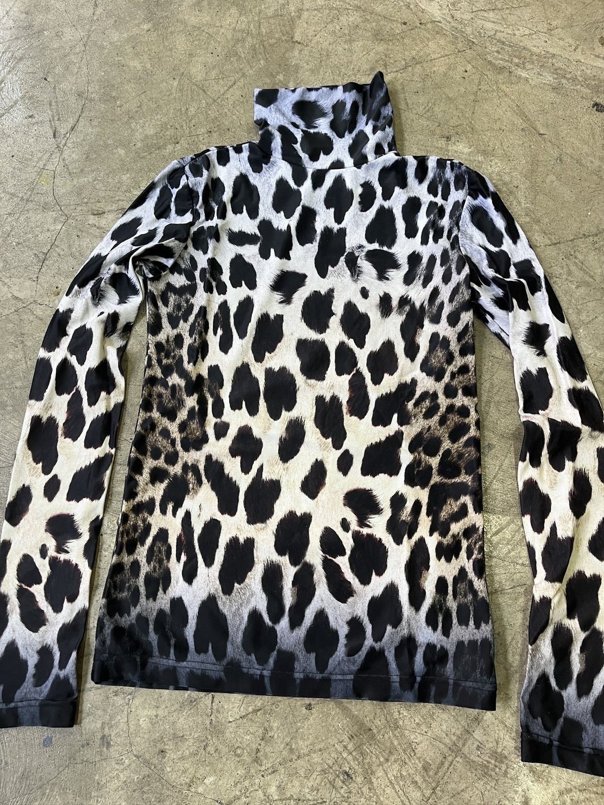 R13 R13 Leopard Turtleneck Shirt (unisex) Size US XS / EU 42 / 0 - 10 Thumbnail