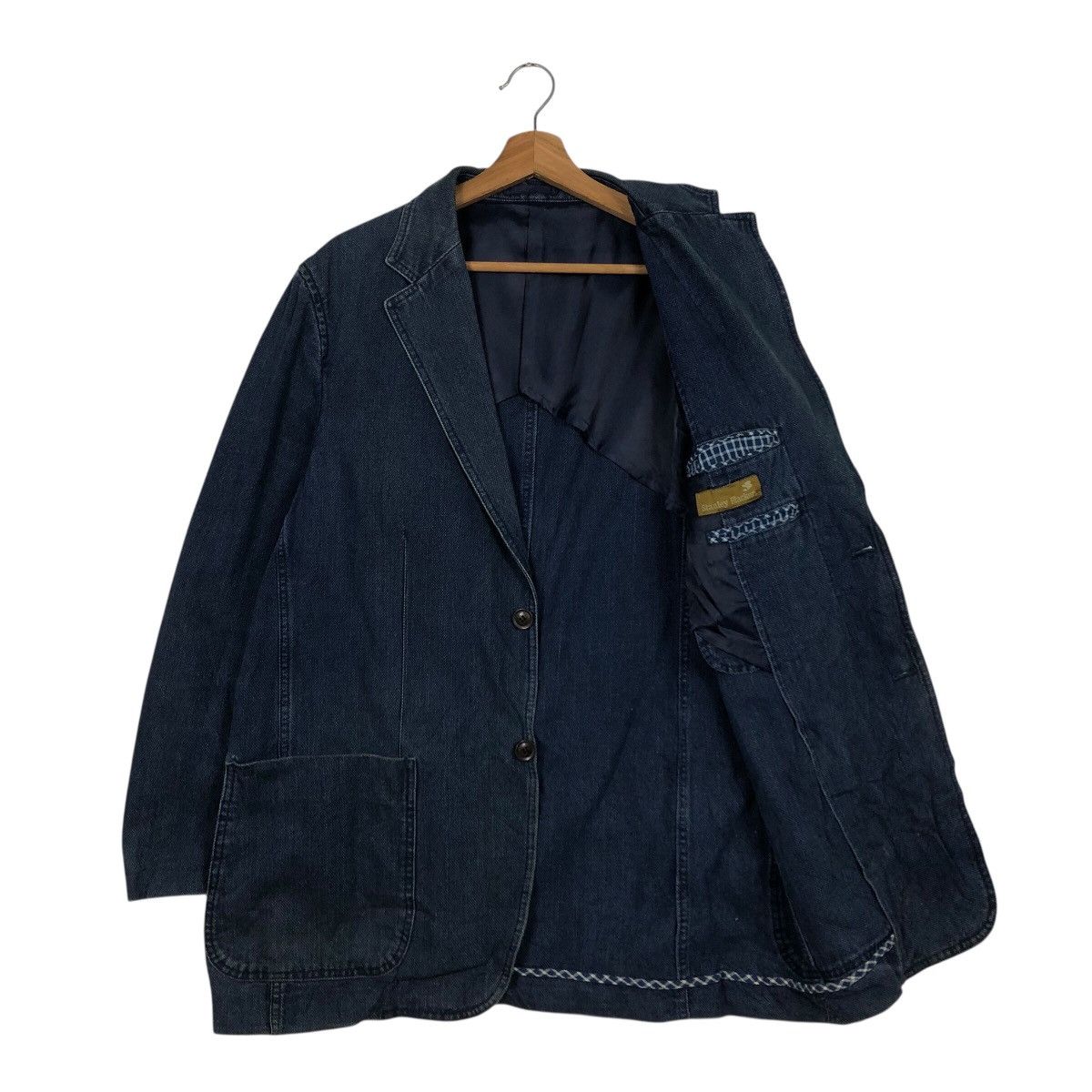 Japanese Brand 📌Vintage Chore Denim Jacket Stanley Blacker Issey Miyake Size US L / EU 52-54 / 3 - 12 Thumbnail