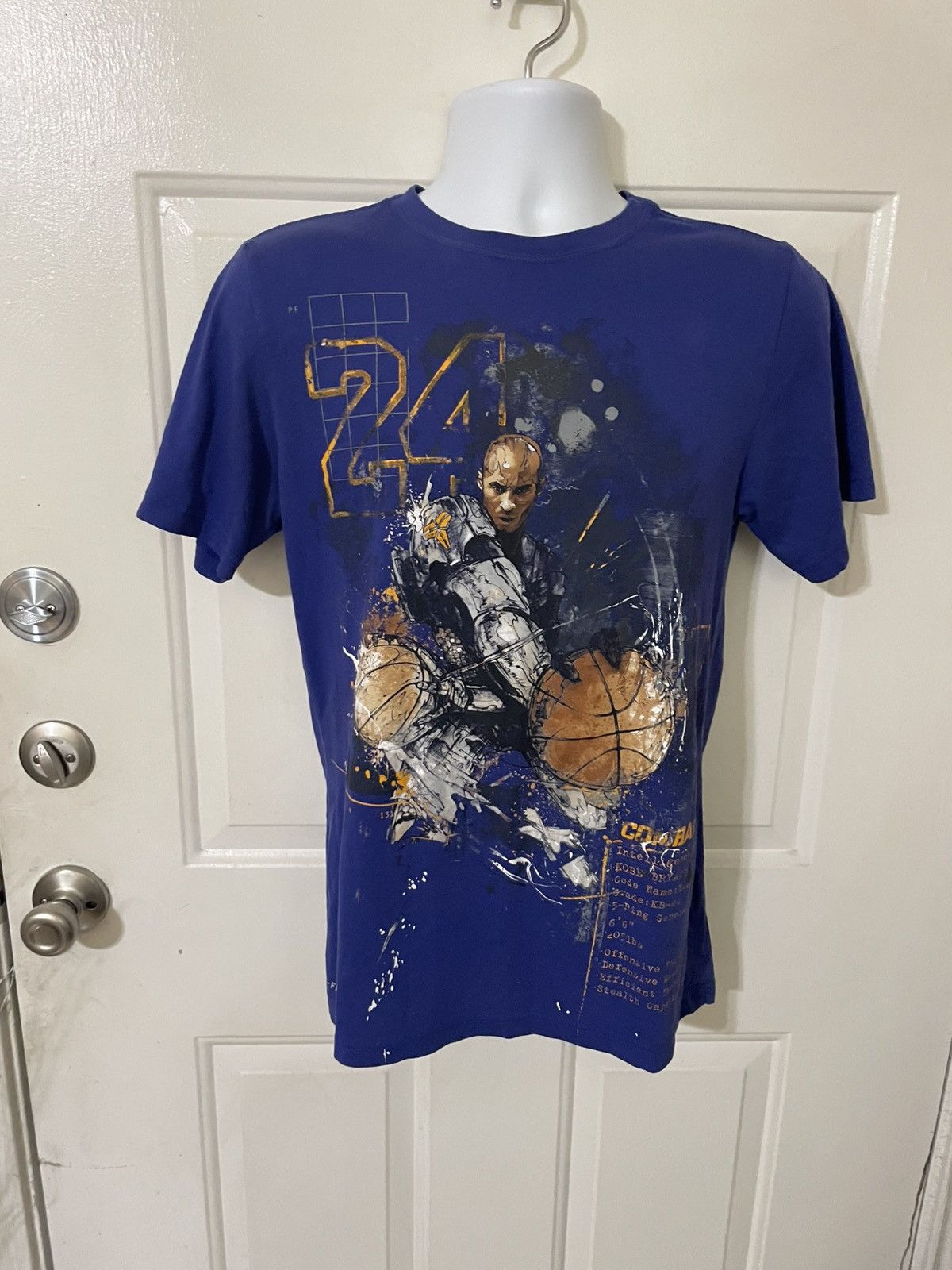 Nike Black Mamba #24 Combat Dri Fit tee Size US S / EU 44-46 / 1 - 1 Thumbnail