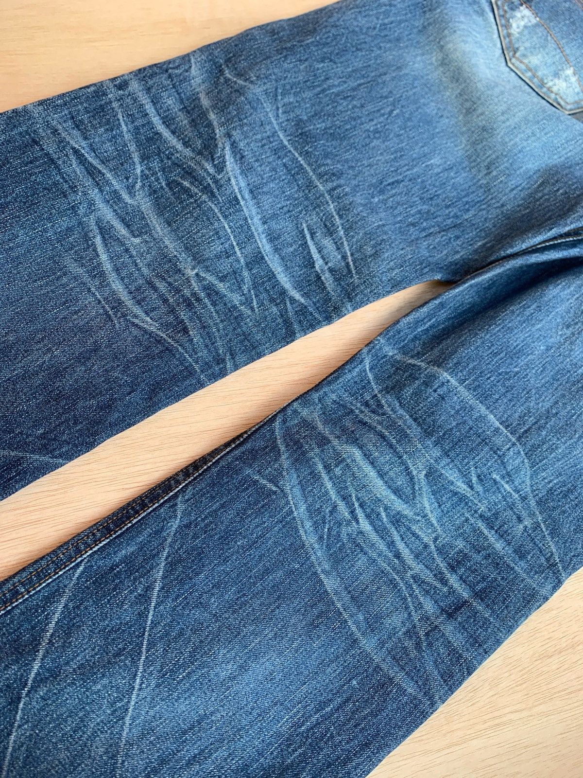 Hysteric Glamour × If Six Was Nine × Japanese Brand Distressed Denim Yaponskii Ifsixwasnine Style Jeans Size US 32 / EU 48 - 6 Thumbnail