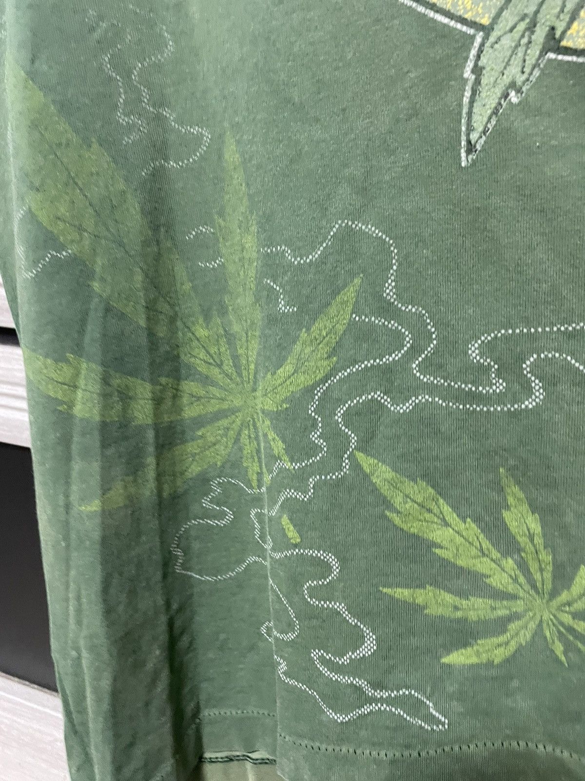 Band Tees × Rap Tees × Vintage Vintage 1995 Weeded Records All Over Print T Shirt Nervous Size US XL / EU 56 / 4 - 10 Thumbnail