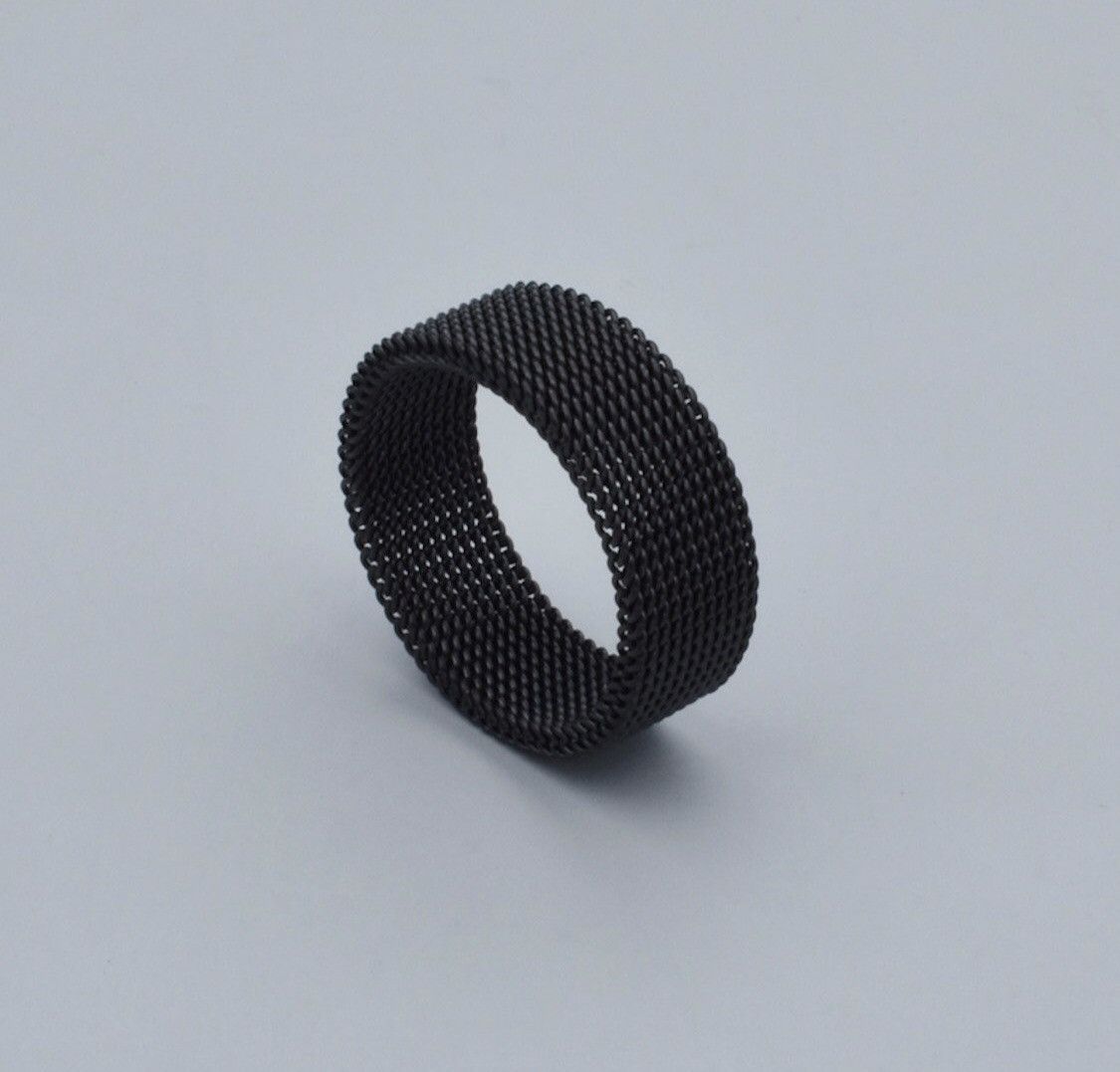 Jewelry Woven Mesh Ring Size ONE SIZE - 2 Thumbnail
