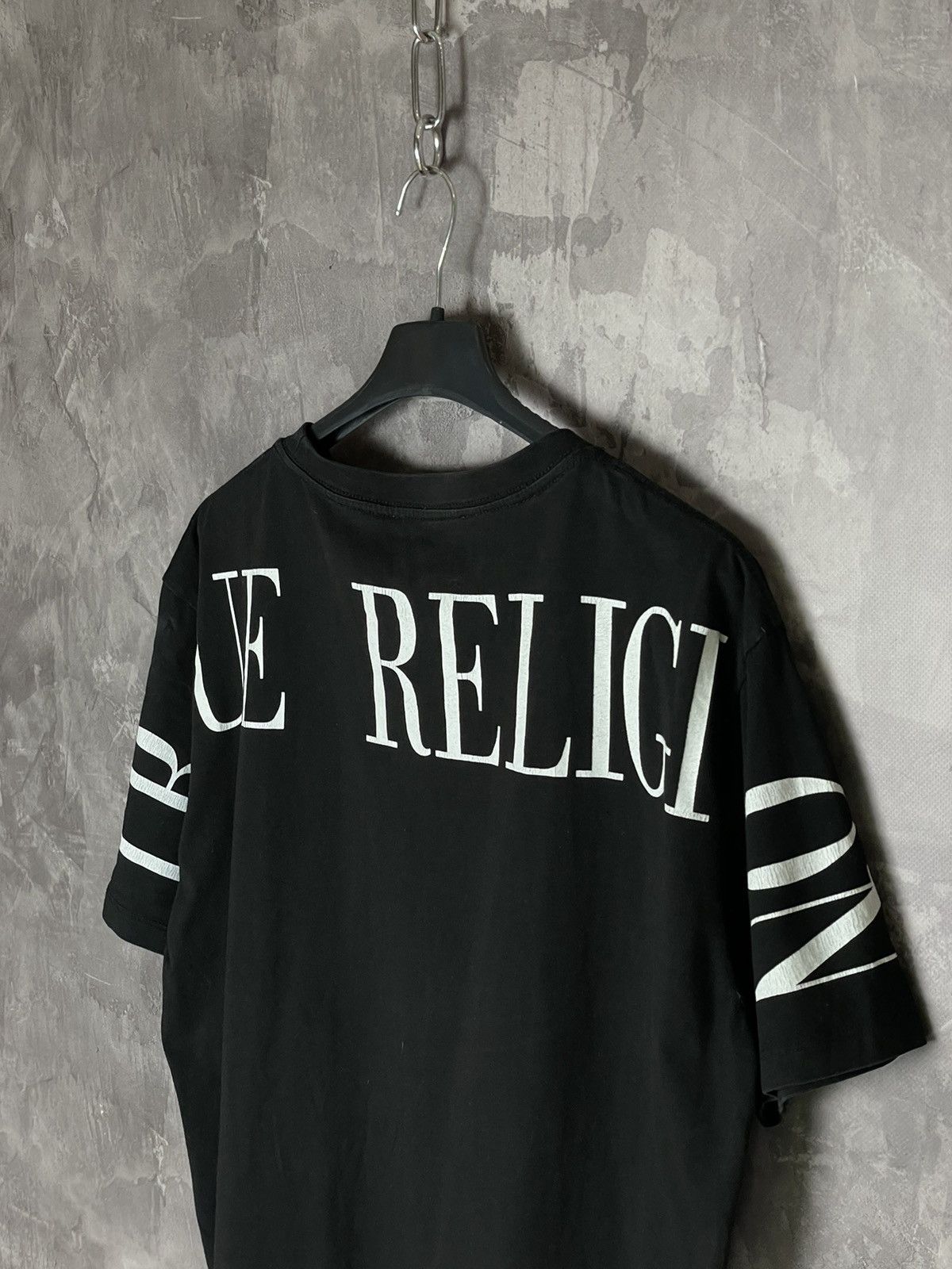 True Religion × Vintage VINTAGE TRUE RELIGION BIG LOGO T-SHIRT Y2K TEE Size US L / EU 52-54 / 3 - 5 Thumbnail