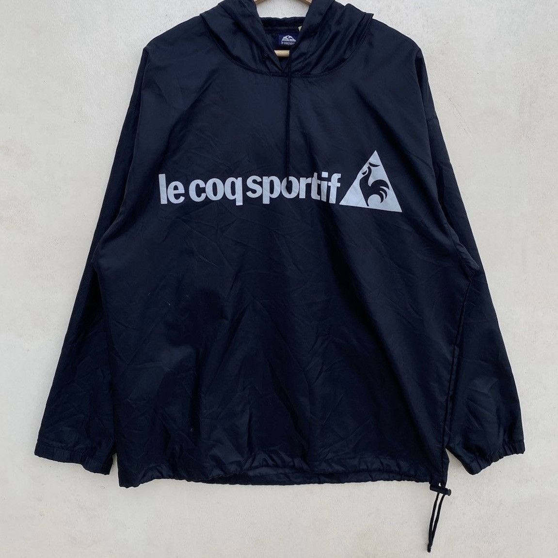 Vintage Le Coq Sportif Big Logo Windbreaker