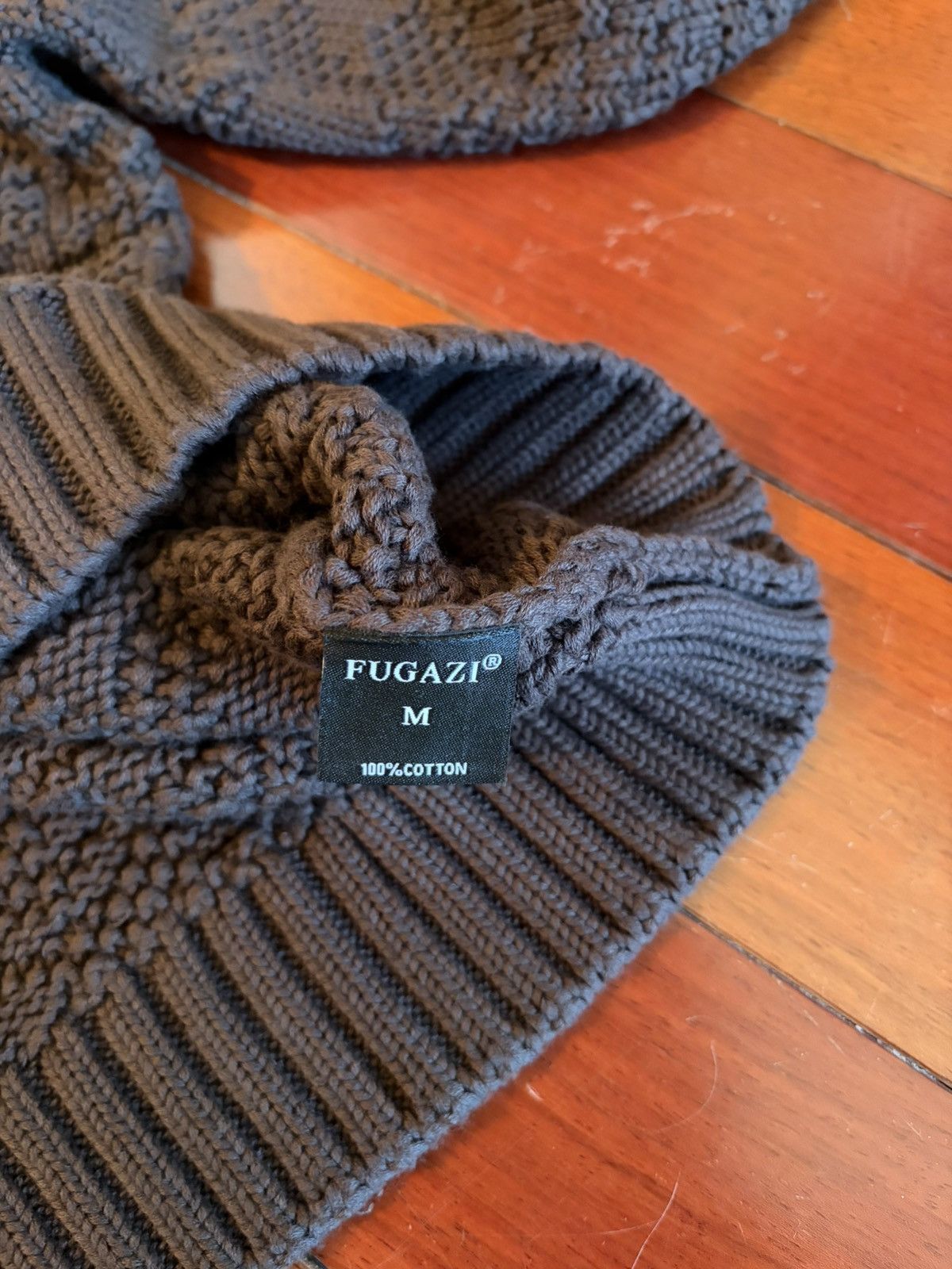 Fugazi Fugazi Camotex Knit Sweater Brown M Size US M / EU 48-50 / 2 - 4 Thumbnail