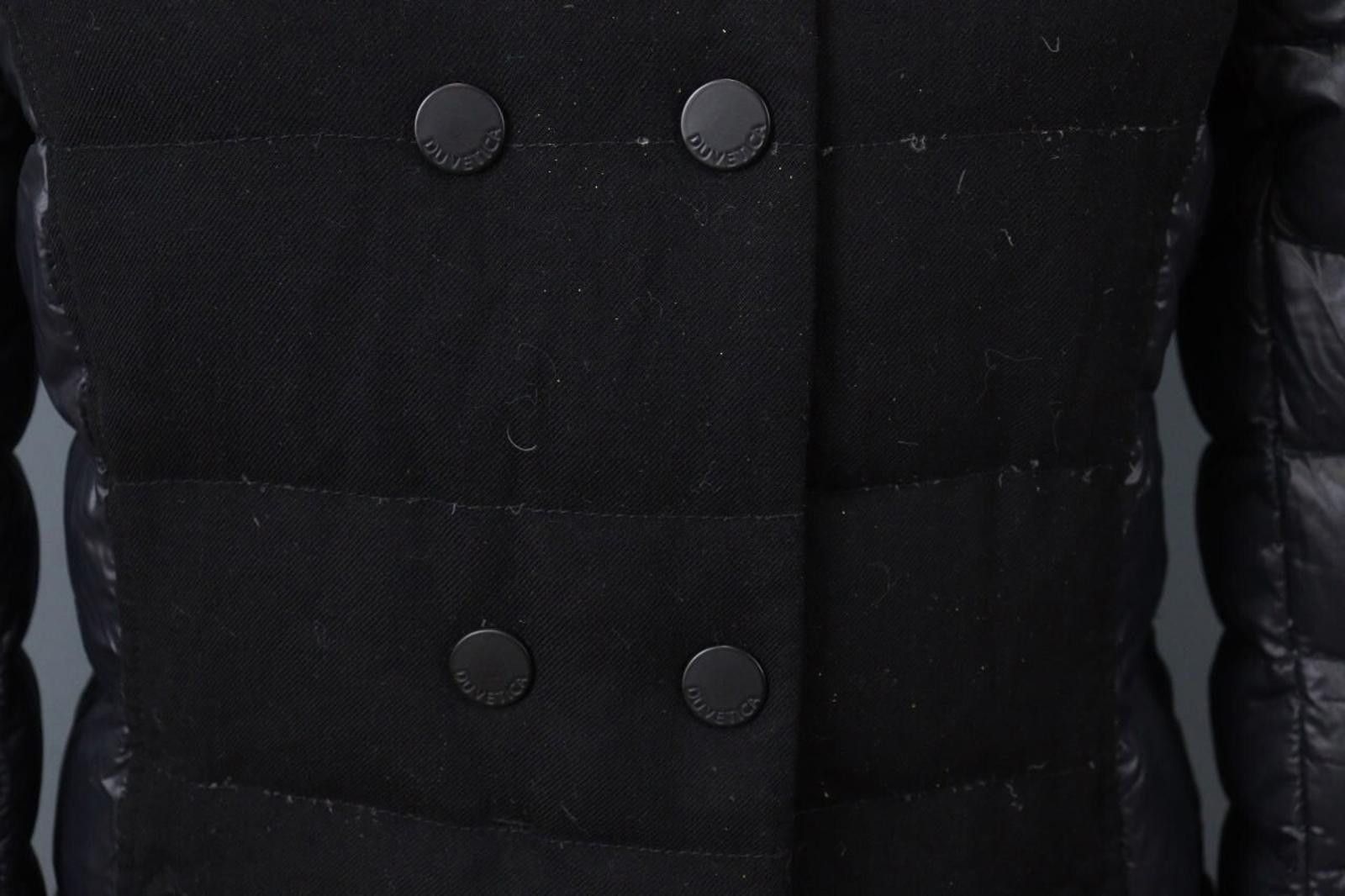 Duvetica Duvetica Black Wool Mock Neck Zip Puffer Jacket Size 44 Size M / US 6-8 / IT 42-44 - 5 Thumbnail