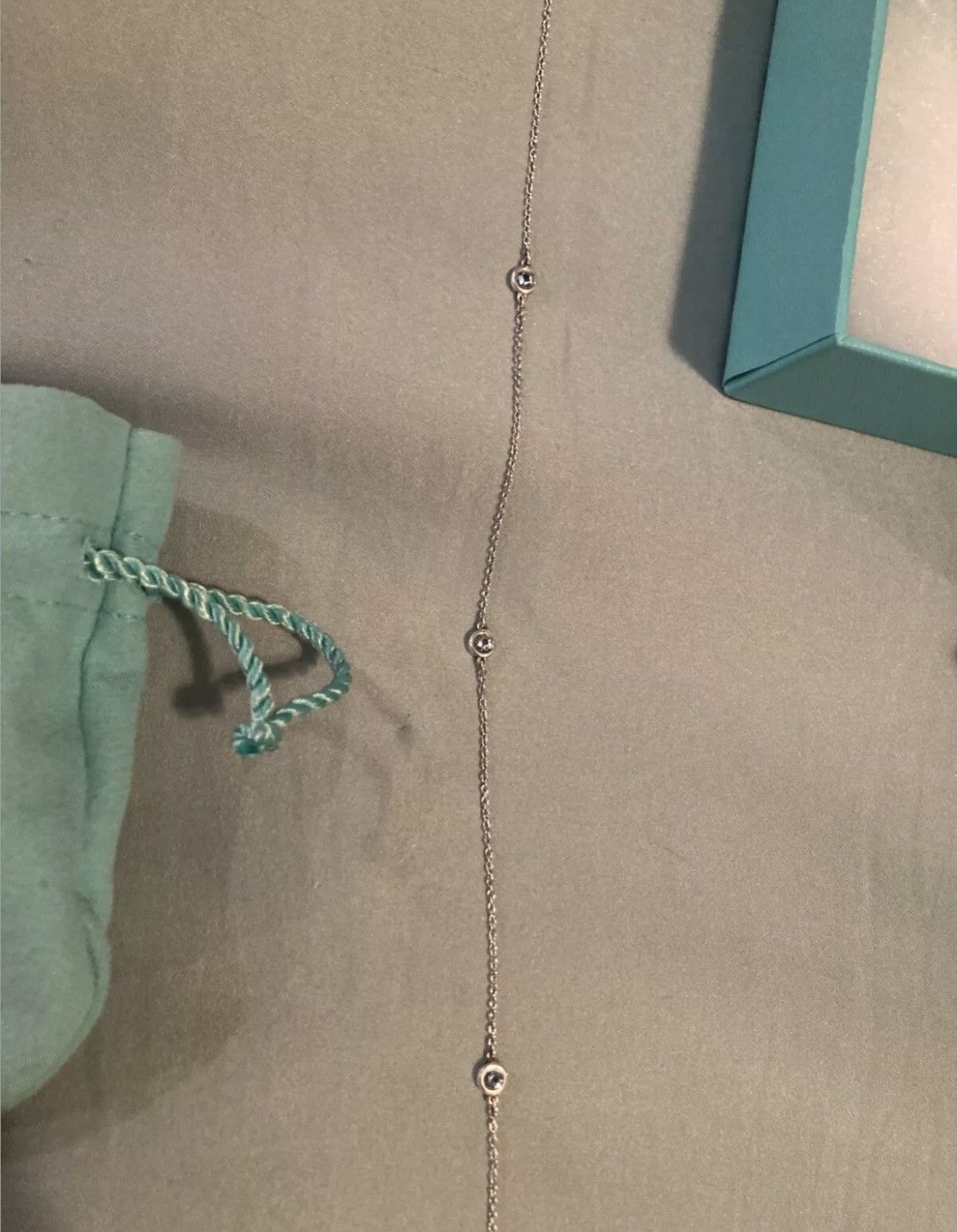 Tiffany & Co. NEW Tiffany & Co Elsa Peretti 3 Aquamarines Bracelet Silver Size ONE SIZE - 2 Thumbnail