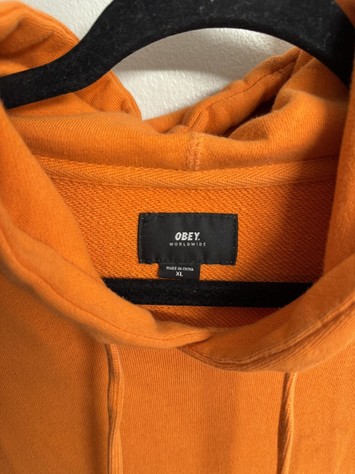 Obey × Vintage Orange OBEY sweatshirt Size US XL / EU 56 / 4 - 4 Thumbnail