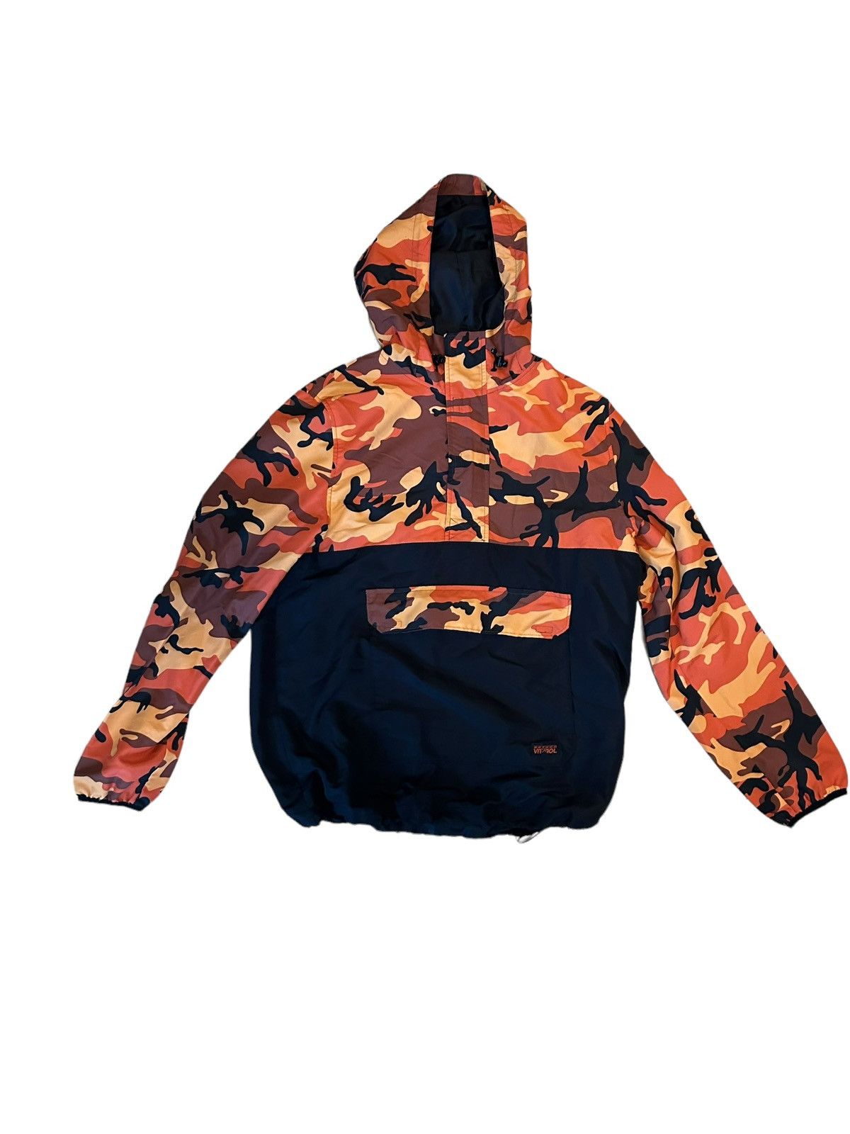 Rothco × Vintage VINTAGE ROTHCO VITRIOL CAMO RAIN HOODIE Size US M / EU 48-50 / 2 - 1 Thumbnail