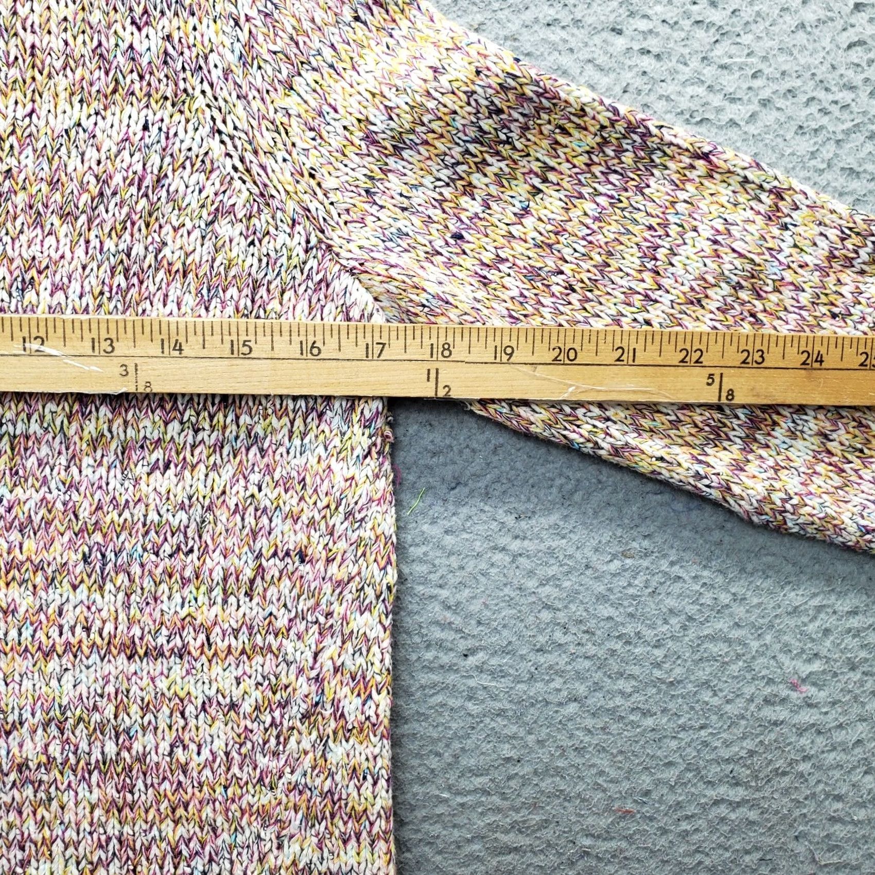 Loft LOFT Womens Small Multicolor Twist Yarn Chunky Knit Crew Neck Pullover Sweater Size S / US 4 / IT 40 - 4 Thumbnail