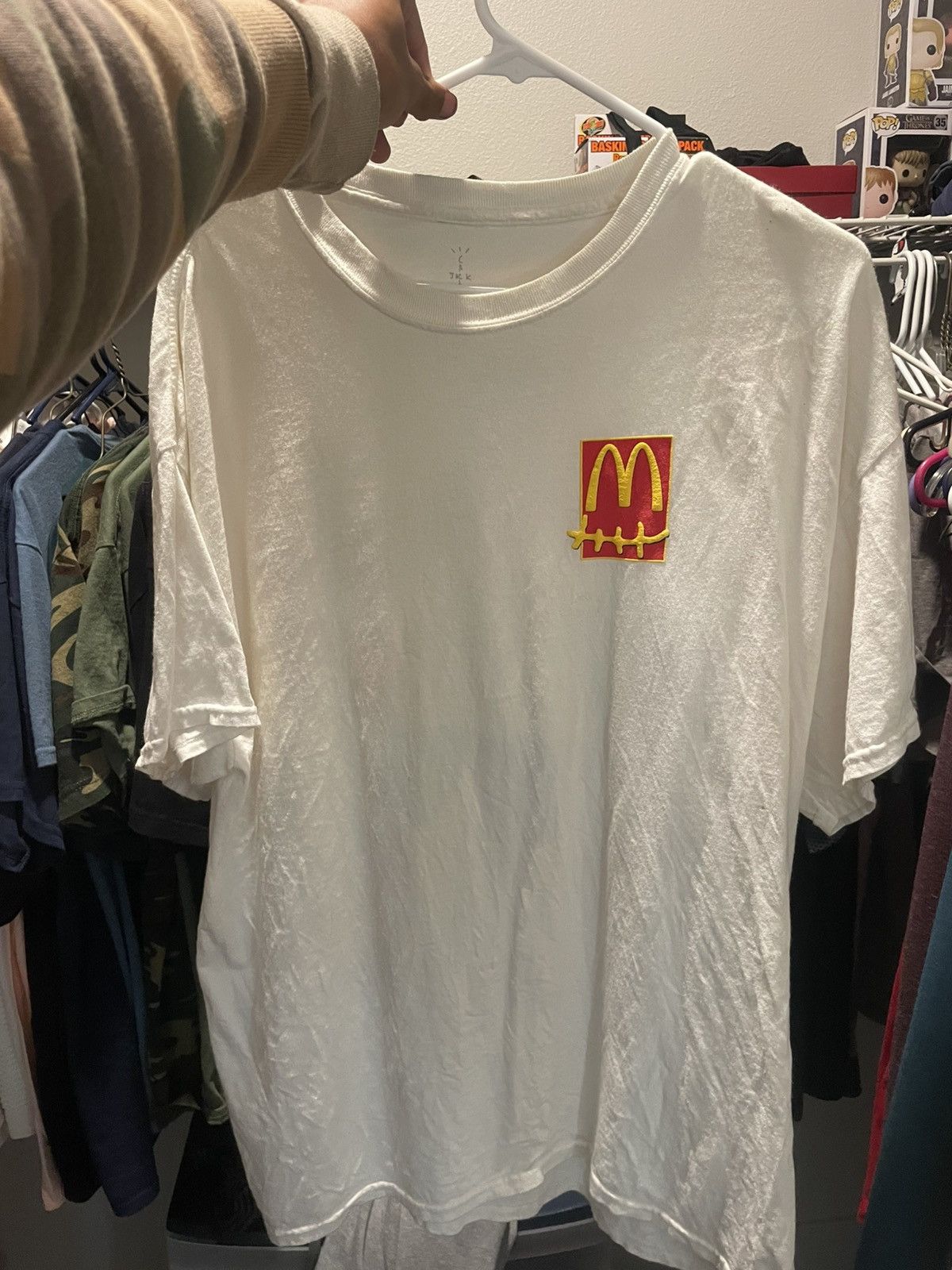 Travis Scott Travis Scott x McDonald's Action Figure Series T-shirt Size US L / EU 52-54 / 3 - 1 Thumbnail