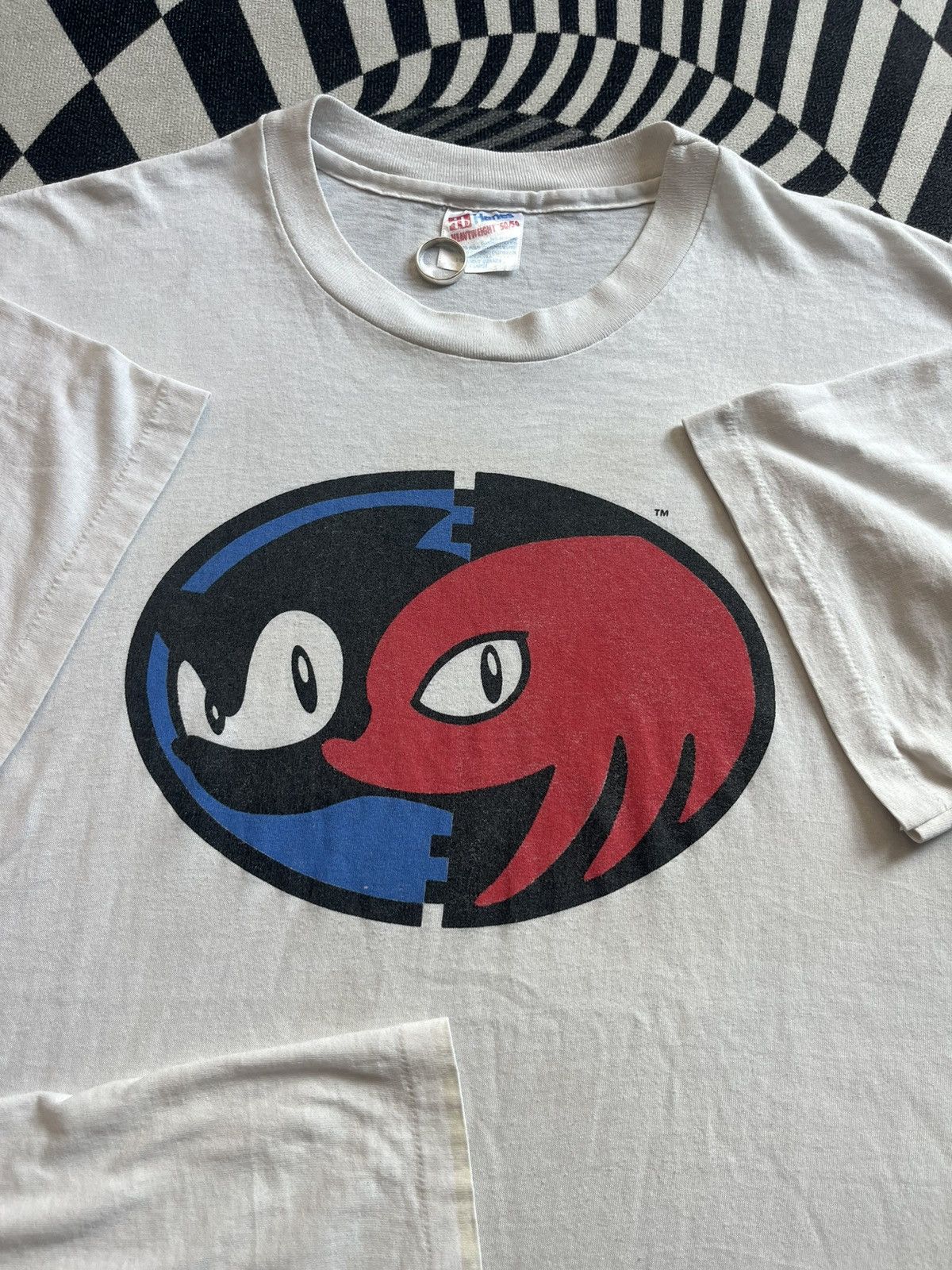 Anime Vintage SONIC by SEGA 1990’s Game Anime Tshirt Size US XL / EU 56 / 4 - 7 Thumbnail