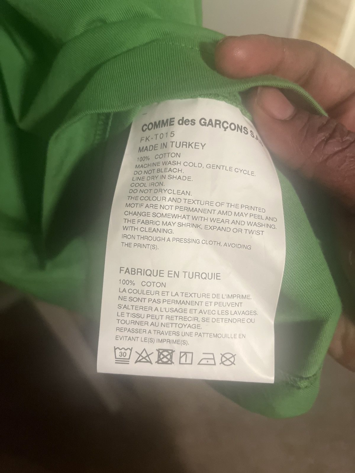 Comme des Garcons SHIRT Comme des GARÇONS tee Size US M / EU 48-50 / 2 - 1 Thumbnail