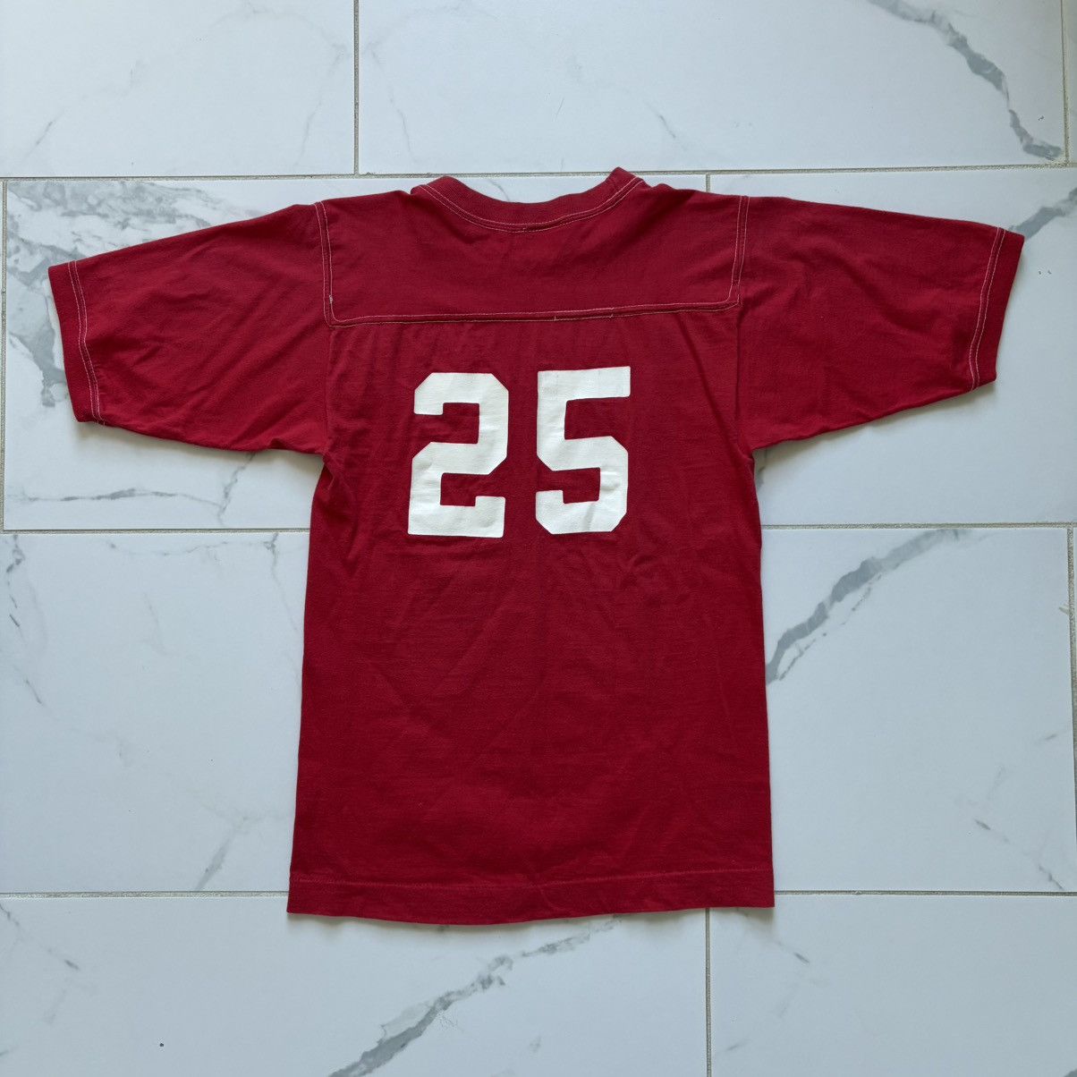 Vintage Vintage 1970s 70s NC State Wolfpack Cotton Football Jersey Size US S / EU 44-46 / 1 - 2 Thumbnail