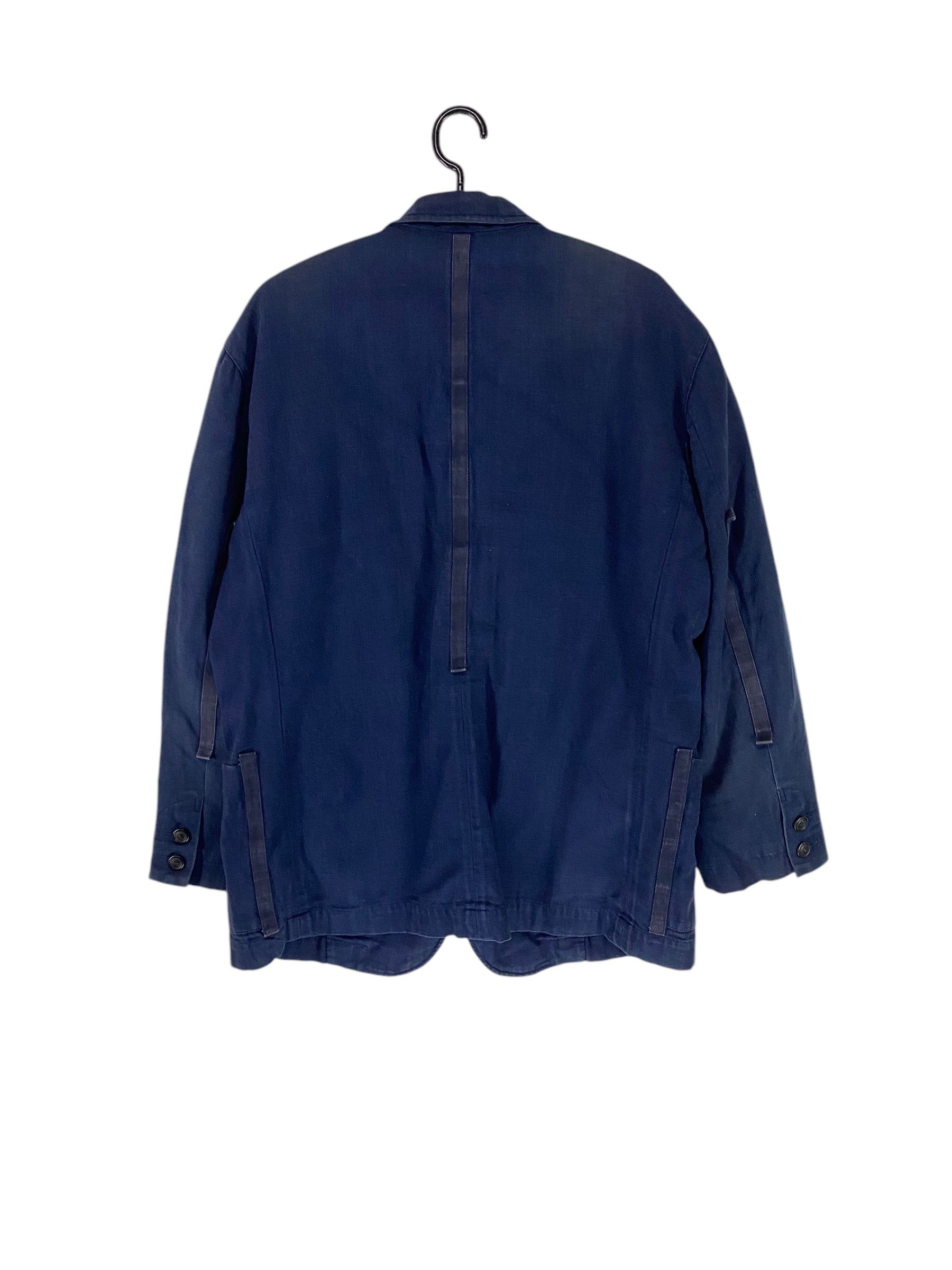 Designer × Issey Miyake Issey miyake natural indigo duck canvas work jacket Size US M / EU 48-50 / 2 - 2 Thumbnail