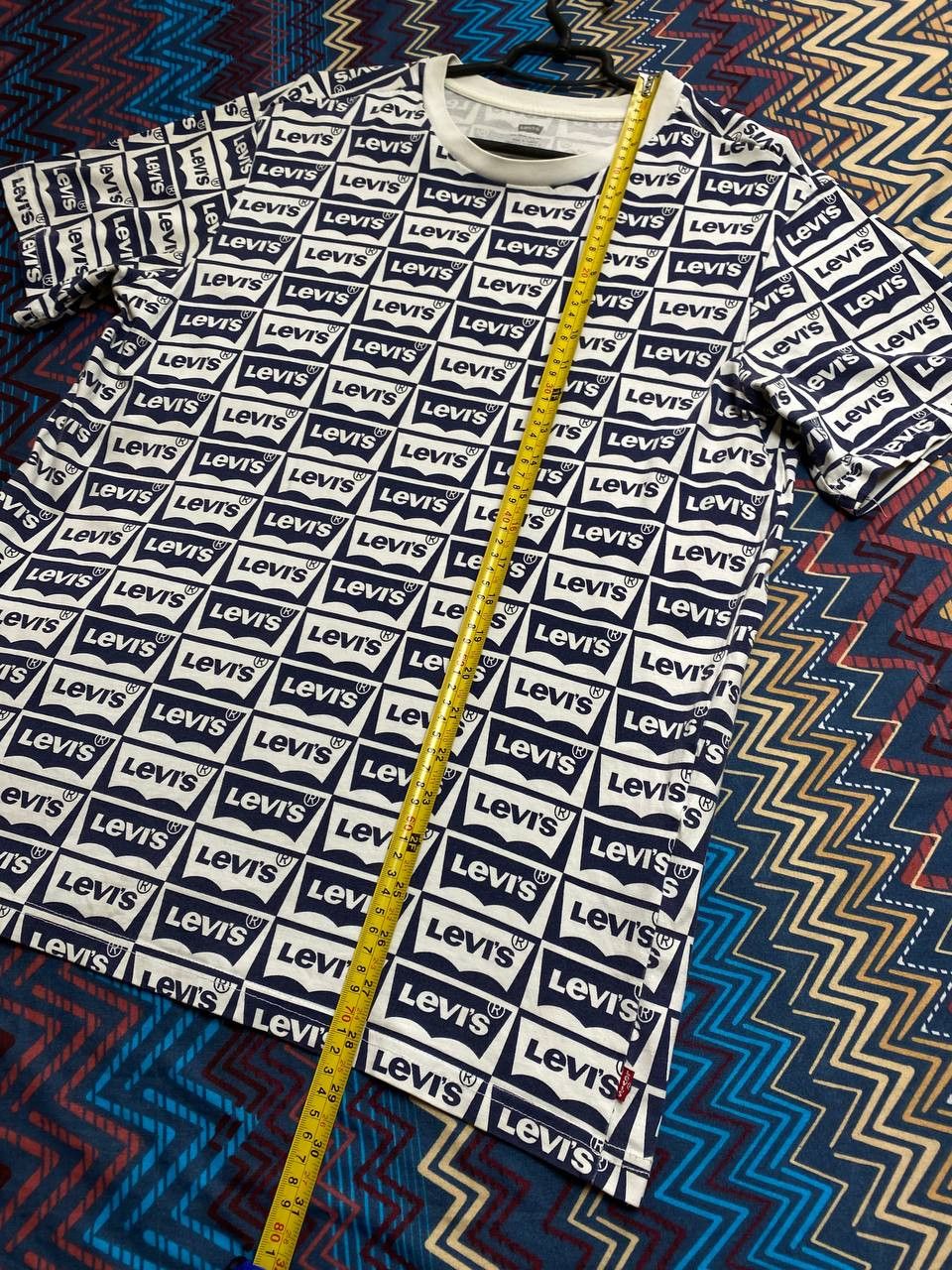 Levi's × Vintage Vintage Levi's Multiprint Logo T-Shirt Retro 90s Size US M / EU 48-50 / 2 - 11 Thumbnail