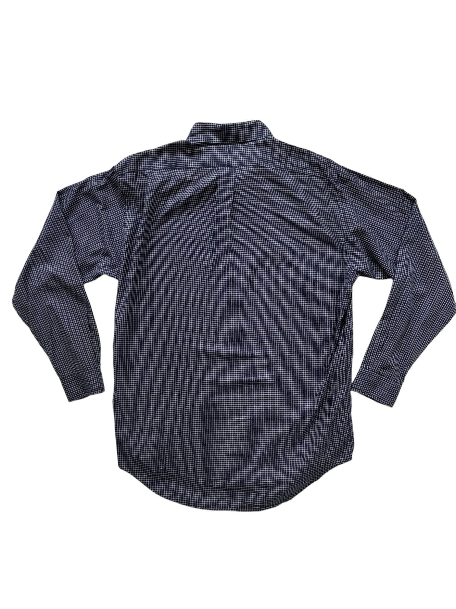 Ralph Lauren Ralph Lauren Blue Checkered Long Sleeves Shirt Size US M / EU 48-50 / 2 - 2 Thumbnail