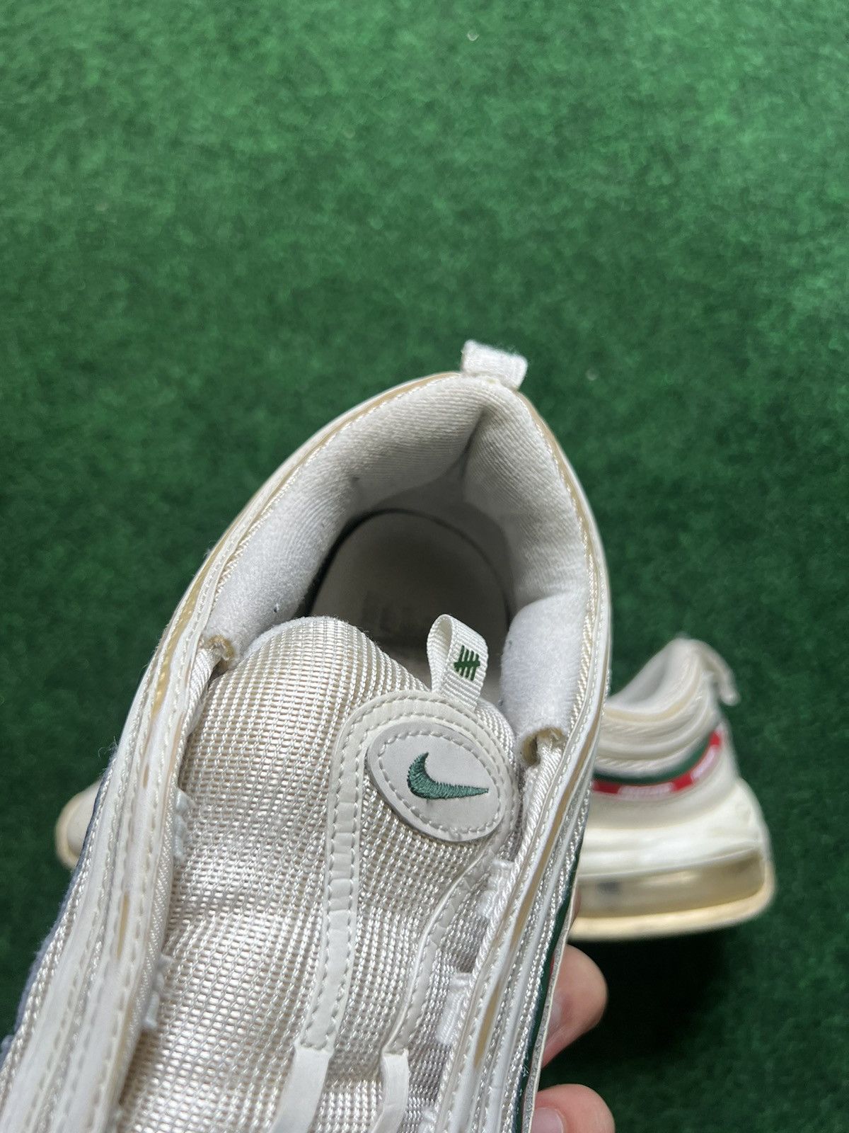 Nike × Undefeated Undefeated x Nike Air Max 97’s (No box) Size US 10.5 / EU 43-44 - 14 Thumbnail