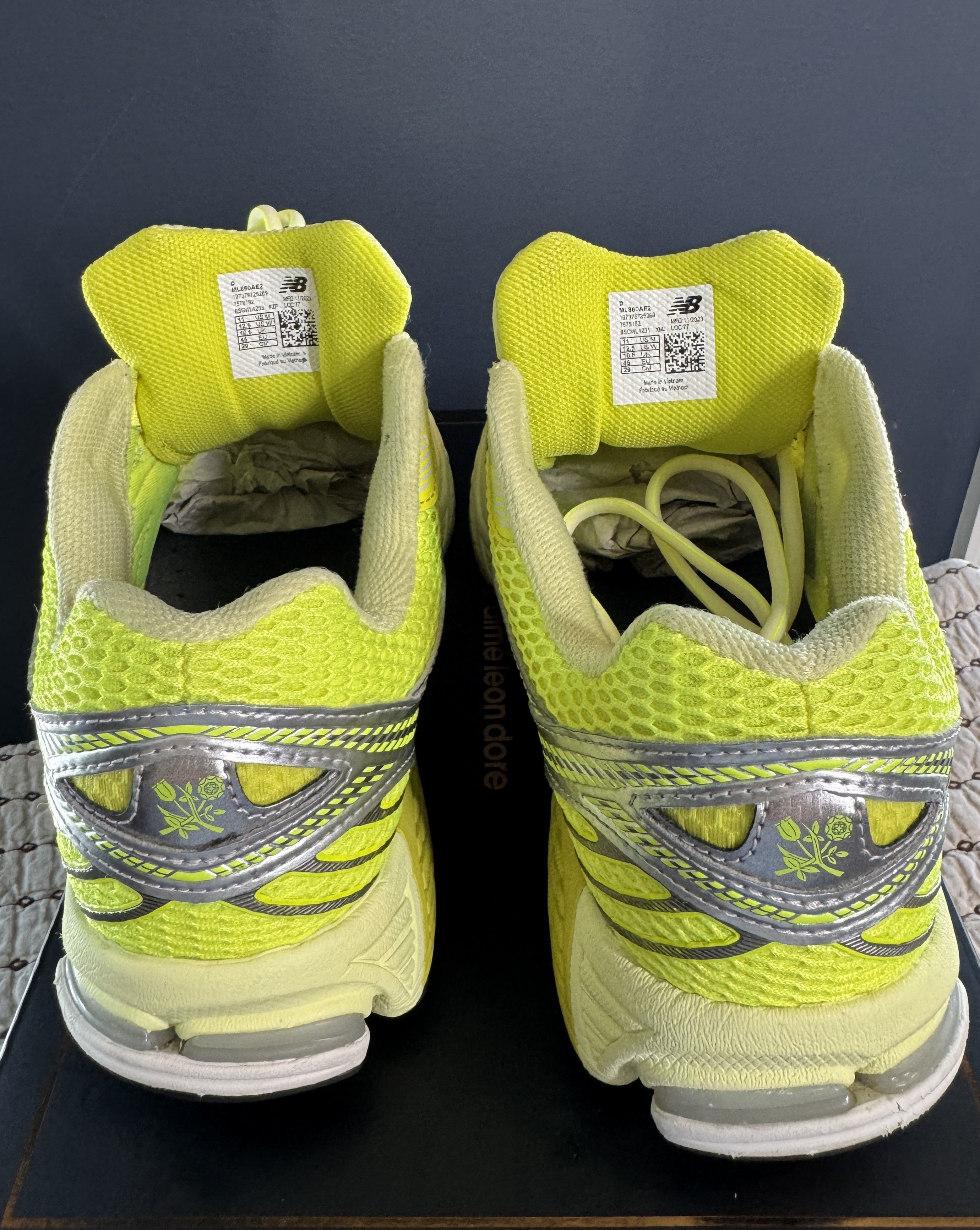 Aime Leon Dore × New Balance 2024 AIME LEON DORE X NEW BALANCE 860V2 YELLOW SIZE 11 Size US 11 / EU 44 - 17 Thumbnail