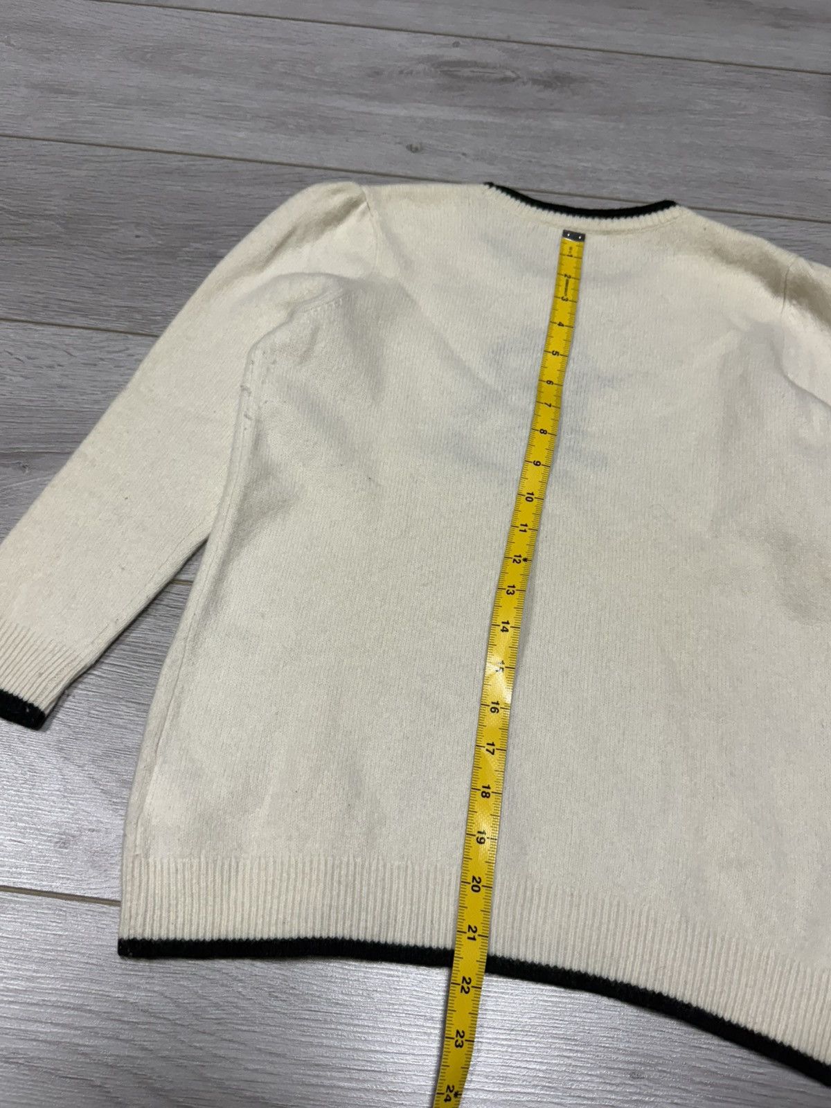 Polo Ralph Lauren POLO RL Ralph Lauren cashmere wool big logo sweater Size M / US 6-8 / IT 42-44 - 10 Thumbnail