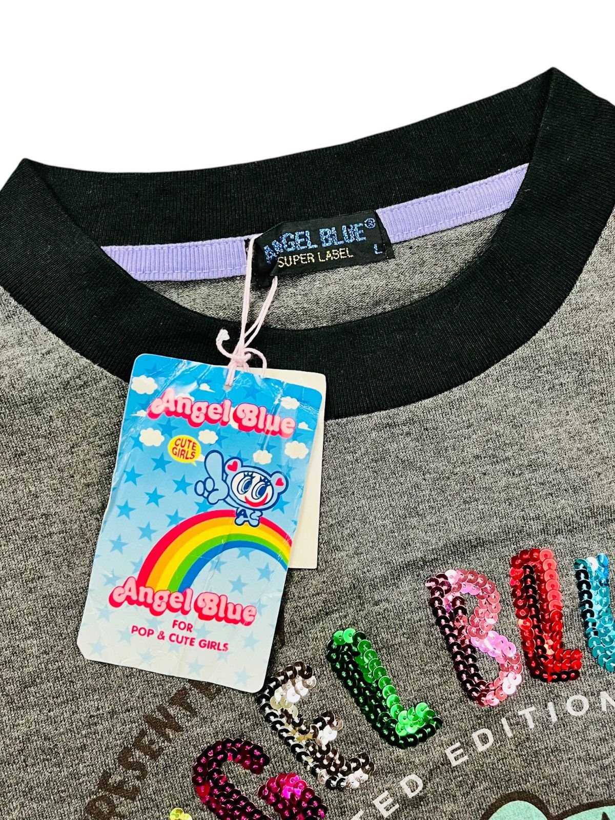 Angel Blue 2005 Japan Tour Angel Blue - Sequined Baby Tee Size US M / EU 48-50 / 2 - 3 Thumbnail
