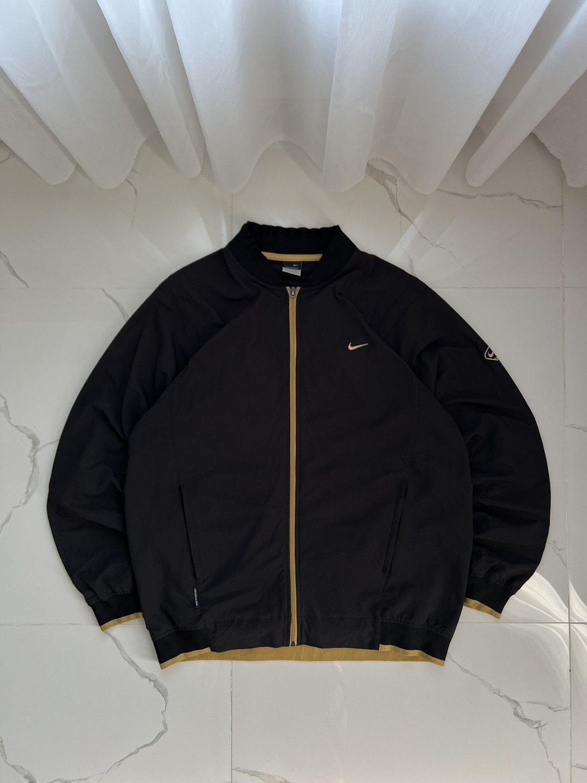 Nike × Vintage 90's NIKE SPHERE DRY RETRO Y2K TRACK JACKET GORPCORE Size US XL / EU 56 / 4 - 1 Thumbnail