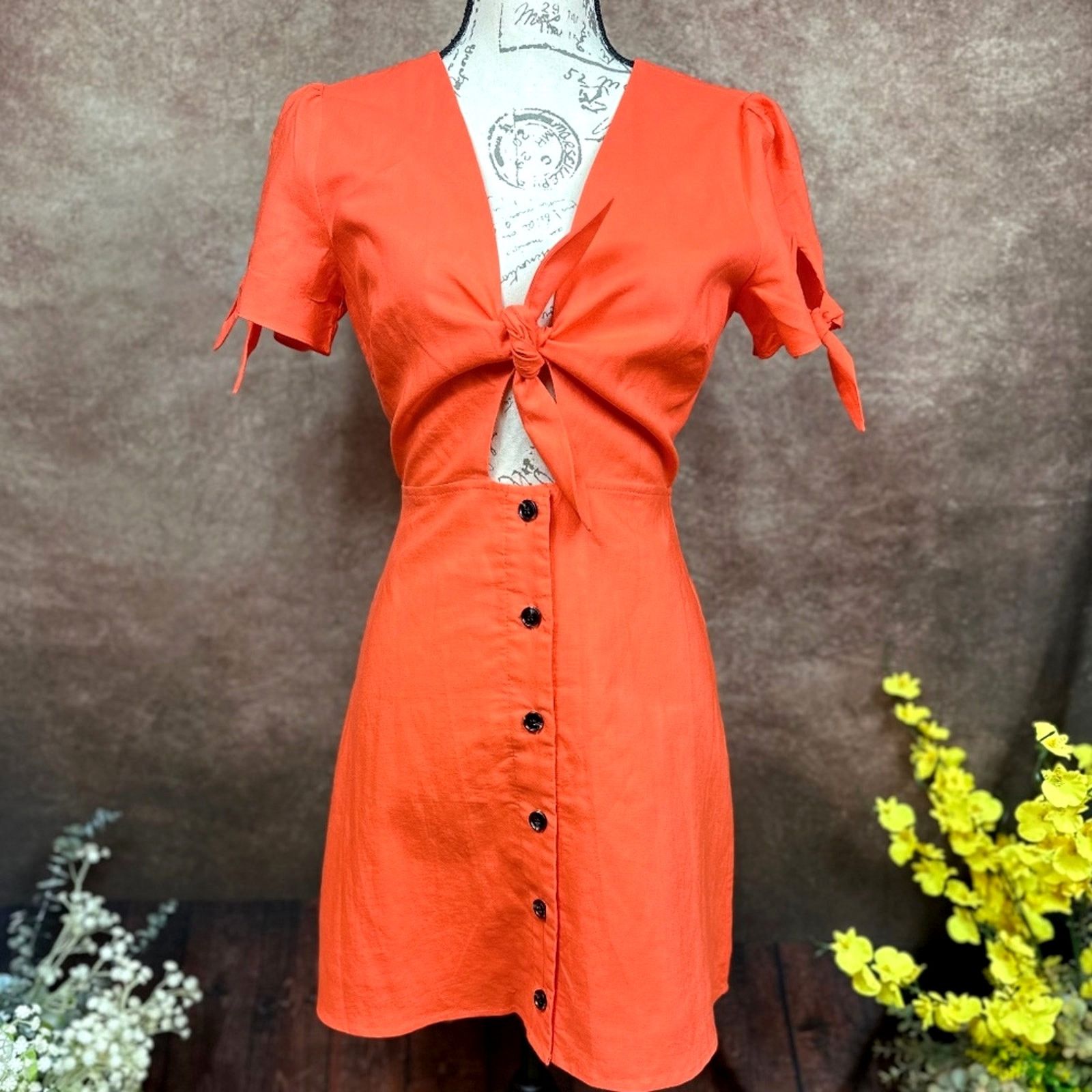 open lace back dress August Dress