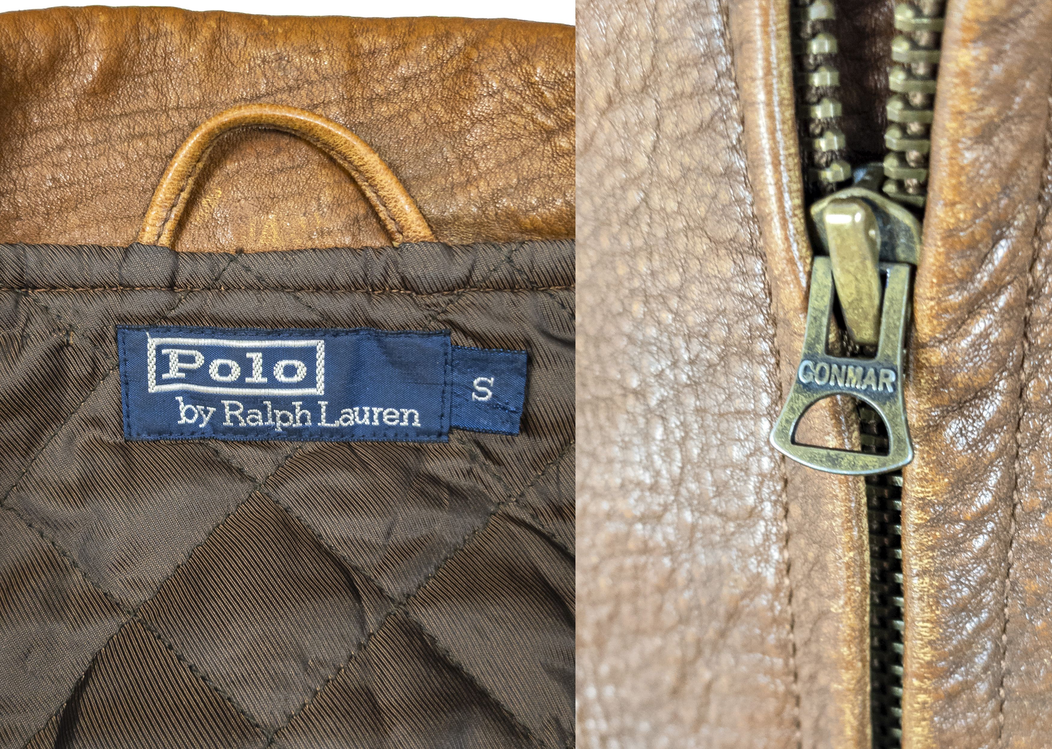 Polo Ralph Lauren Polo Ralph Lauren Leather Motorcycle Jacket J 24 Type Size US S / EU 44-46 / 1 - 22 Thumbnail