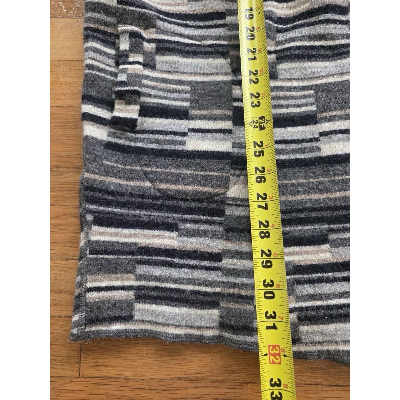 French Connection Peruvian Connection Alpaca Sweater Asymmetrical XL A001072 Size XL / US 12-14 / IT 48-50 - 6 Thumbnail