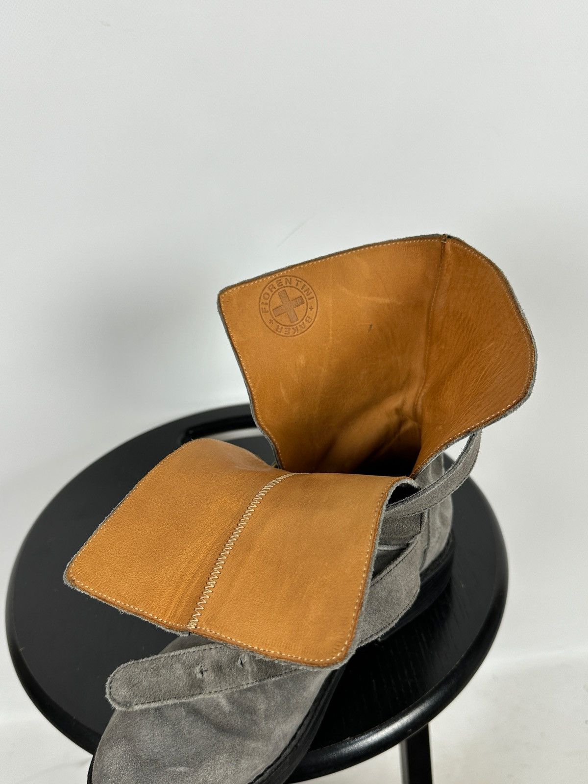 Fiorentini + Baker Fiorentini + Baker Eternity 2 Buckle Moto Ankle Suede Boots Size US 7 / IT 37 - 23 Thumbnail