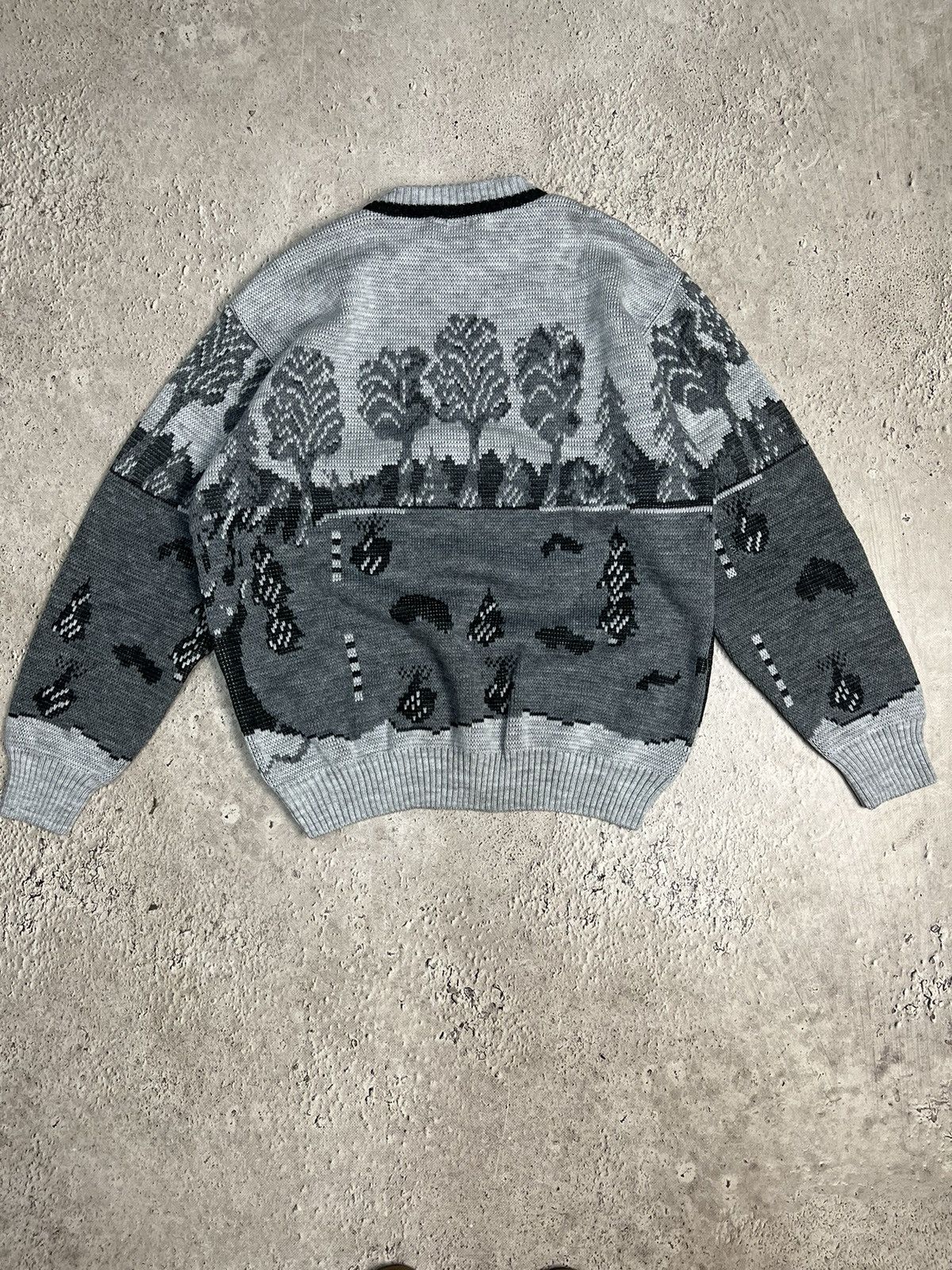 Homespun Knitwear LACISTE VIBE Y2K winter motive graphic sweater Size US M / EU 48-50 / 2 - 11 Thumbnail