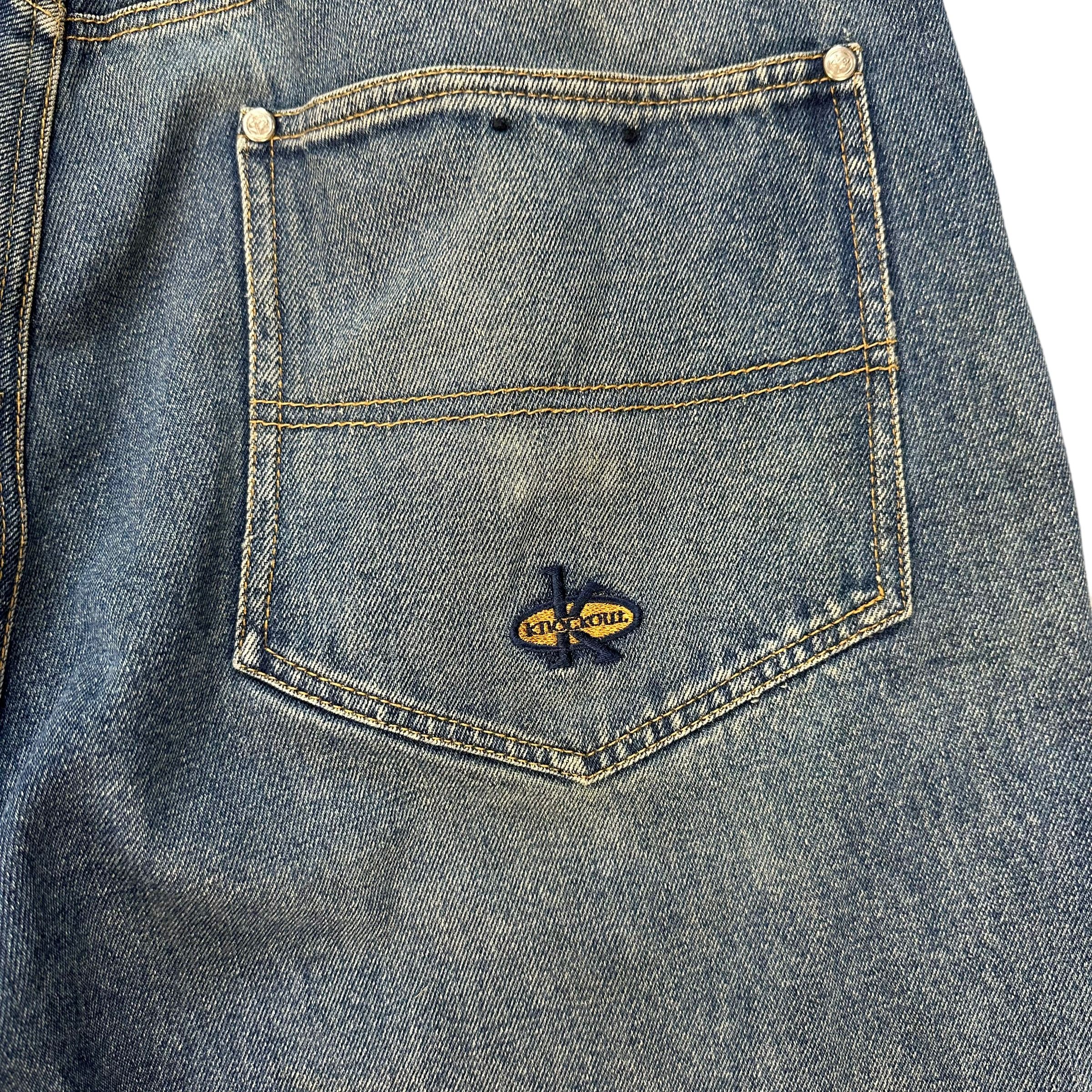 Japanese Brand KNOCKOUT SPORTSWEAR DENIM PANT #8102-203 Size US 35 - 15 Thumbnail