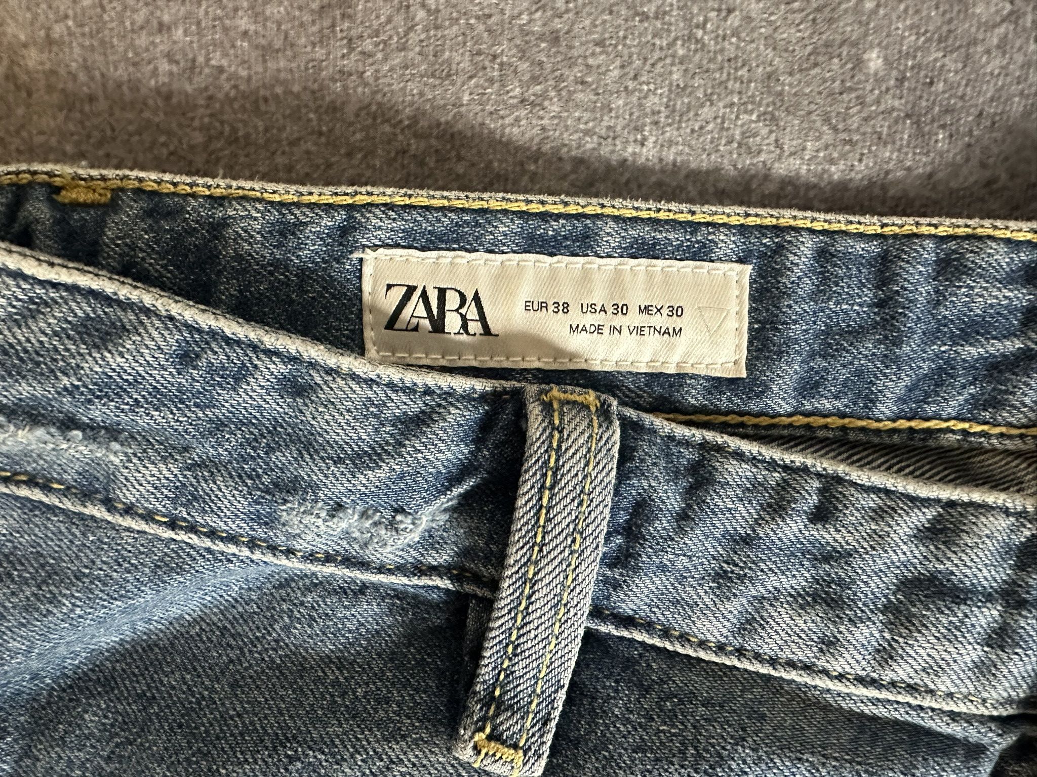Zara Zara Denim Jeans — Medium Wash Size US 30 / EU 46 - 4 Thumbnail