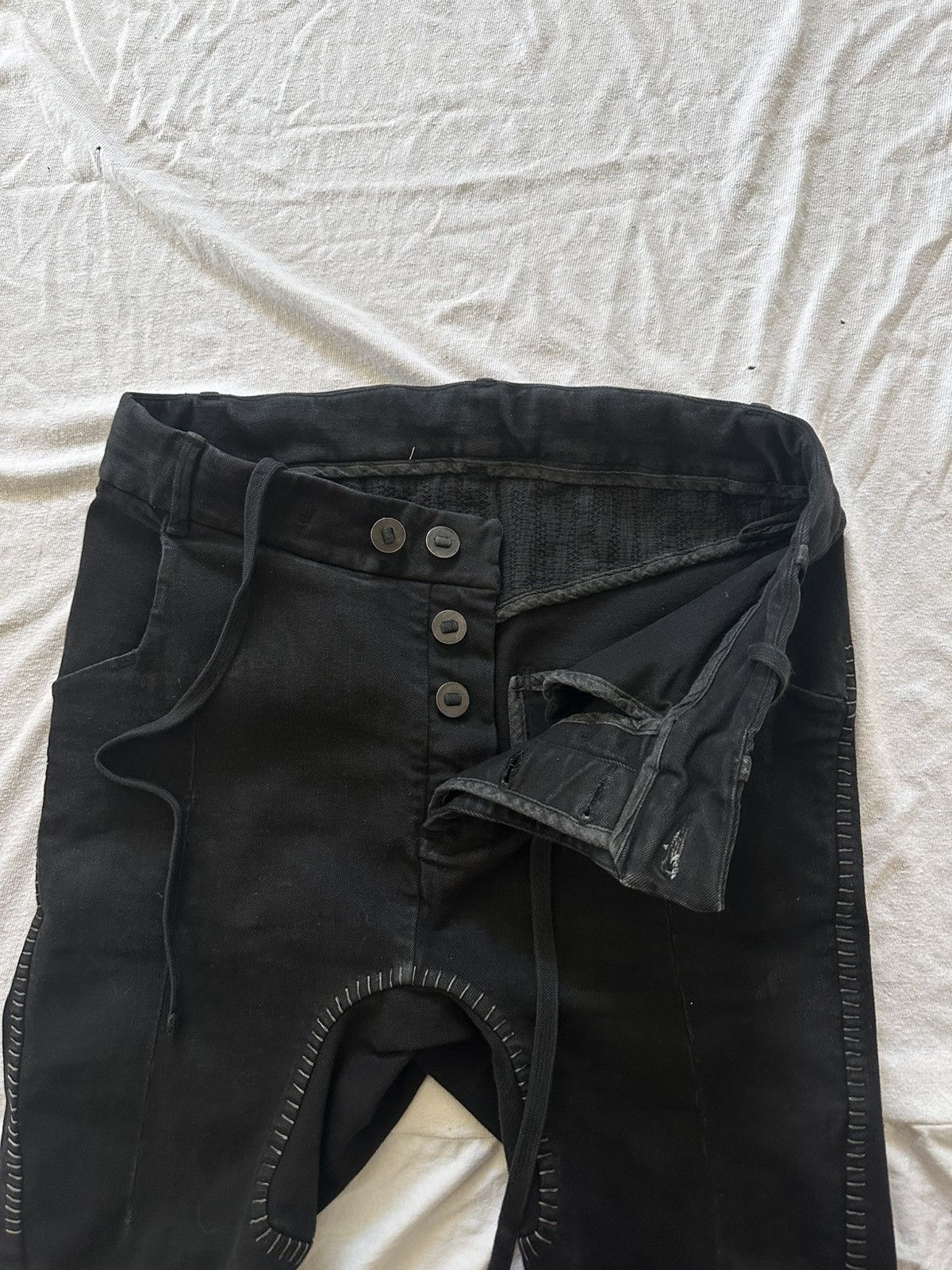 Boris Bidjan Saberi Boris Bidjan Saberi P14 half hand stitched Size US 32 / EU 48 - 3 Thumbnail
