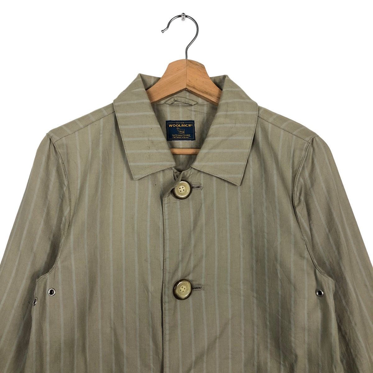 Woolrich Woolen Mills 🔥90’s Vintage Hikory Chore Jacket Woolrich Issey Miyake Size US M / EU 48-50 / 2 - 3 Thumbnail