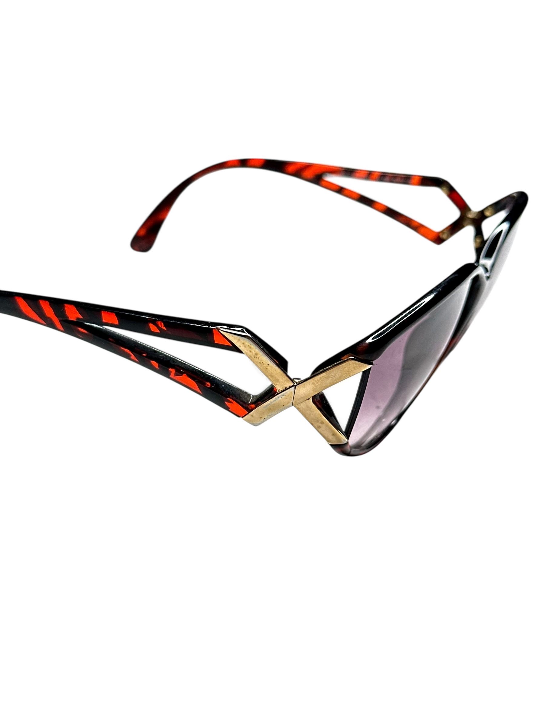 Vintage Pablo Picasso Oval X-Way Cubism Sunglasses Size ONE SIZE - 6 Thumbnail