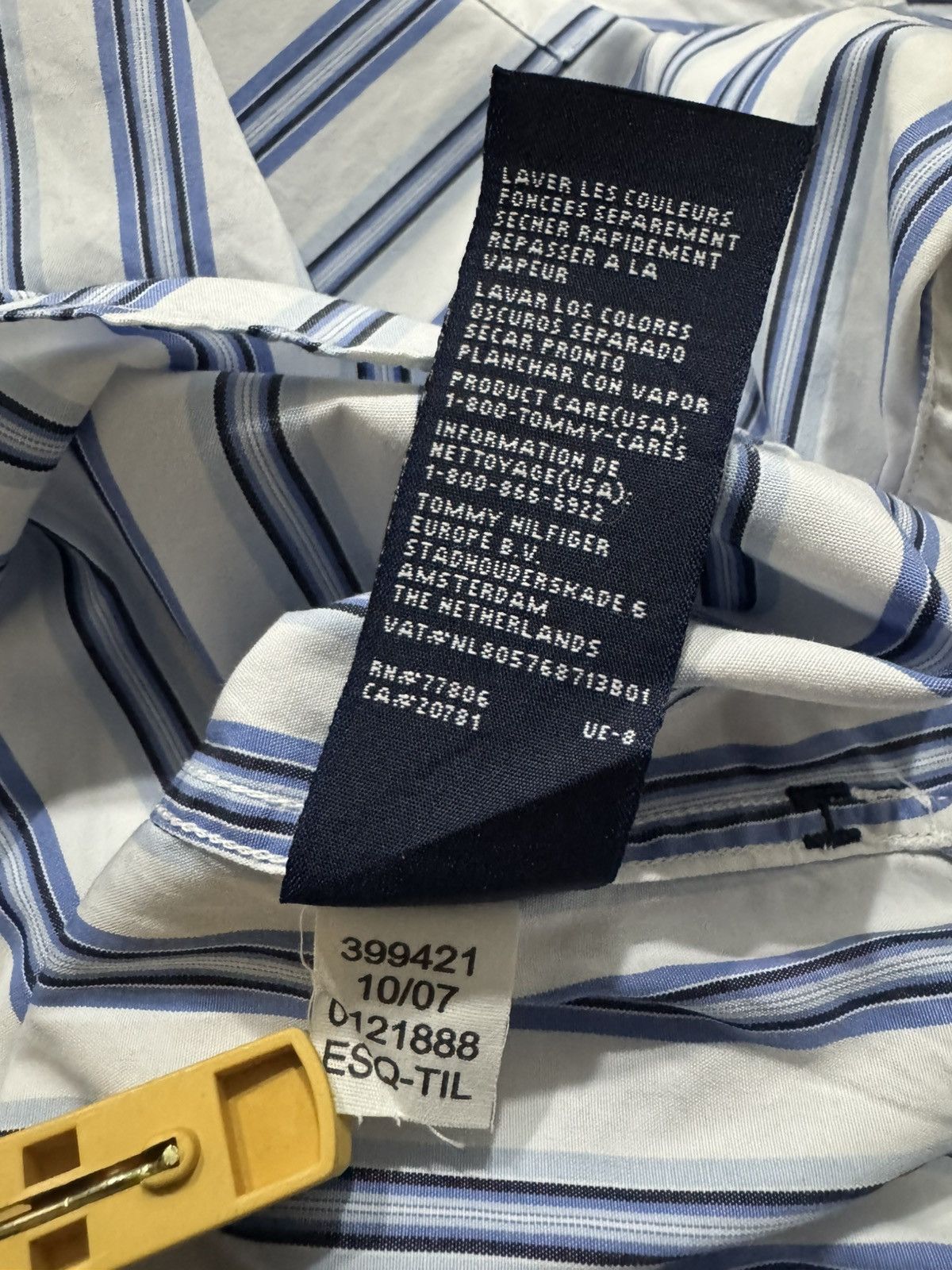 Tommy Hilfiger Tommy Hilfiger Shirt Size US XL / EU 56 / 4 - 5 Thumbnail