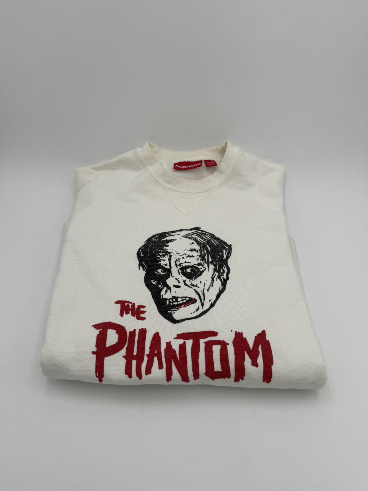 Supreme Supreme Phantom Crewneck 2010 White Vintage Size US M / EU 48-50 / 2 - 8 Thumbnail