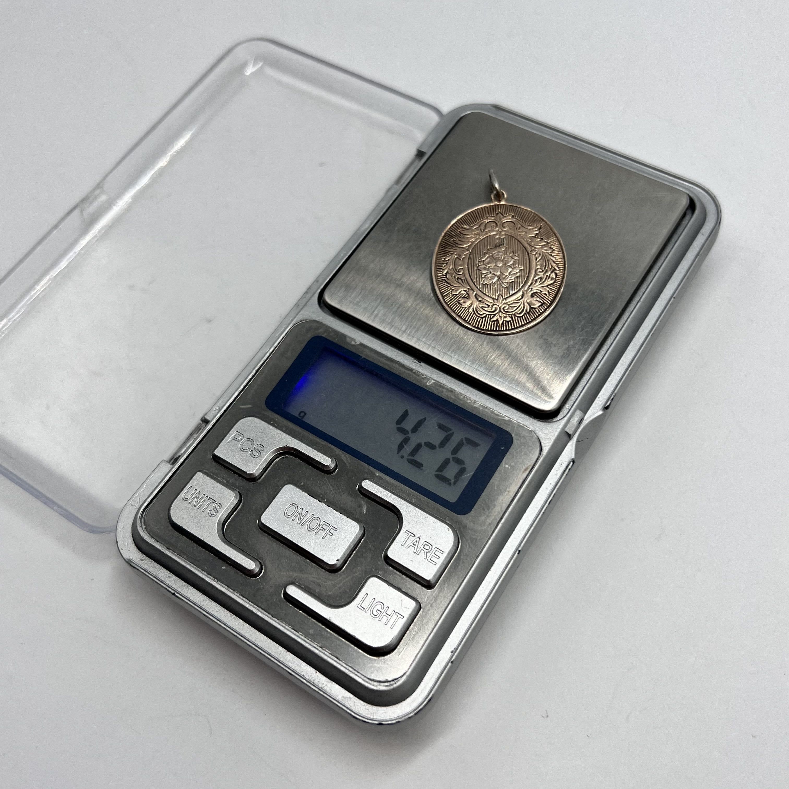 Vintage Vintage USSR Pendant Necklace Silver 875 Soviet 4.26gr Size ONE SIZE - 8 Thumbnail