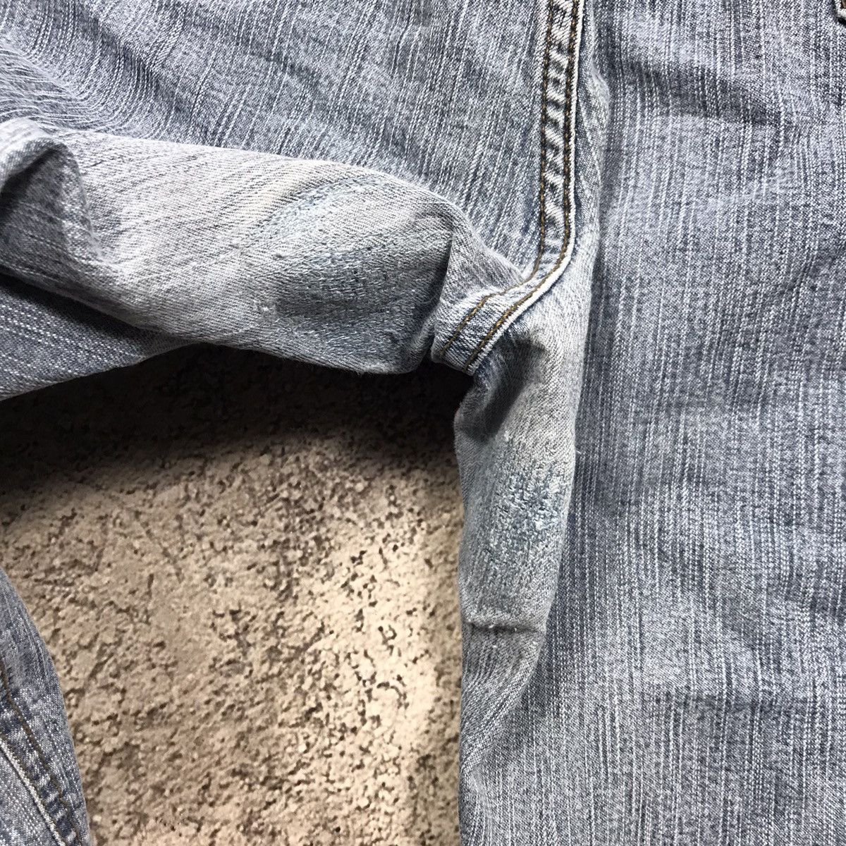 Vintage Vintage 90s Faded Distressed Baggy Jeans Grunge Skate 32 Size 32" / US 10 / IT 46 - 6 Thumbnail