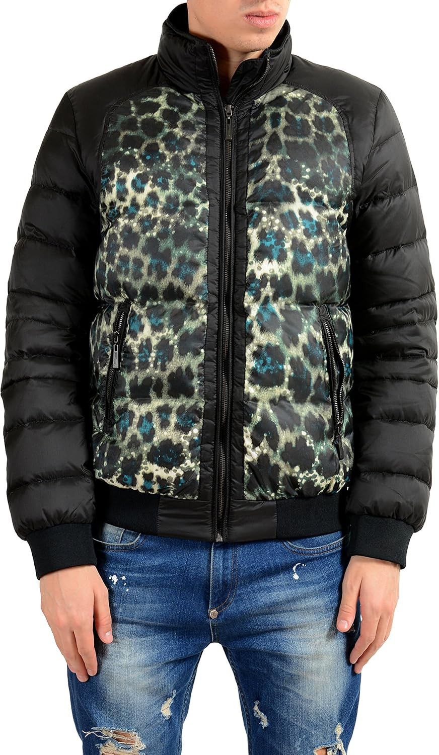 Just Cavalli Just Cavalli Men Down Puffer Jacket Printed size 48 Size US M / EU 48-50 / 2 - 3 Thumbnail