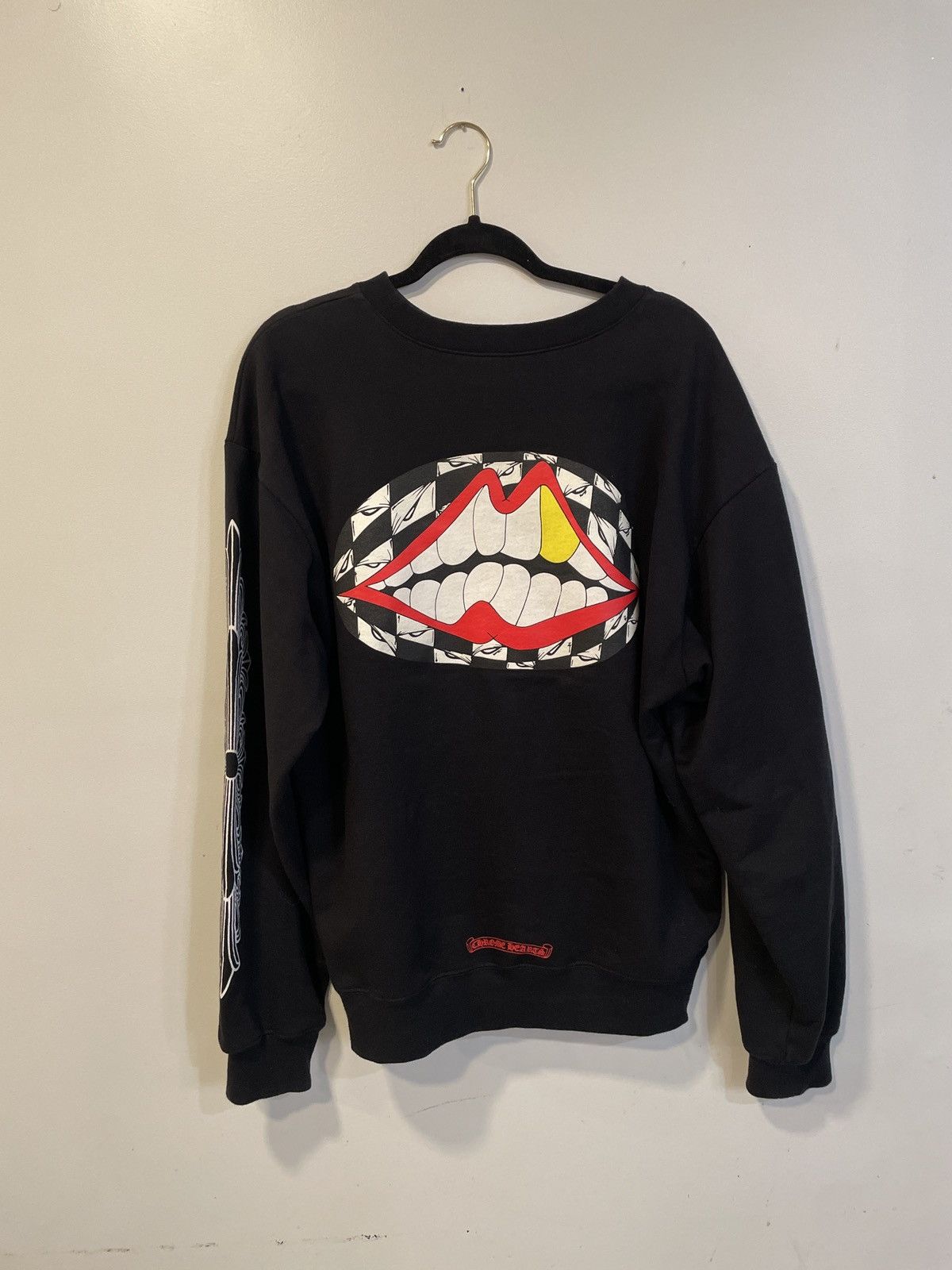 Chrome Hearts Chrome Hearts x Matty Boy “Chomper” Crewneck Size US L / EU 52-54 / 3 - 2 Thumbnail