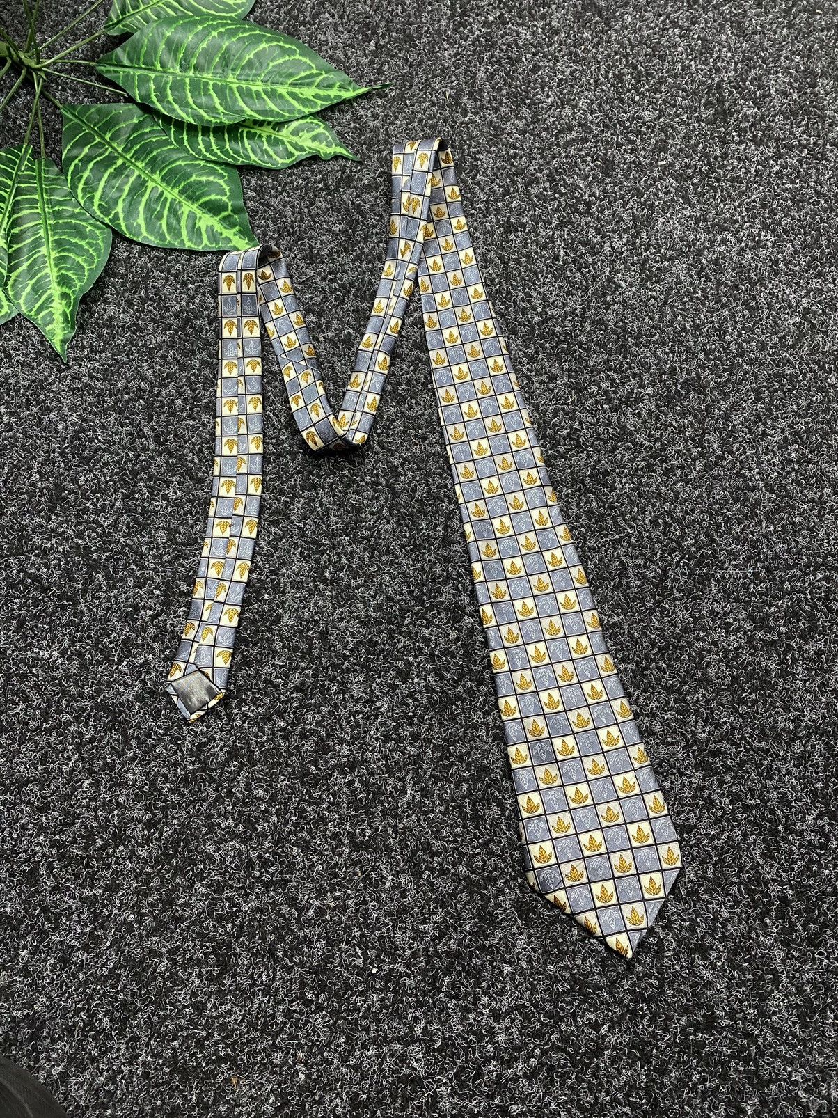 Lanvin Vintage silk tie LANVIN PARIS Size ONE SIZE - 2 Thumbnail