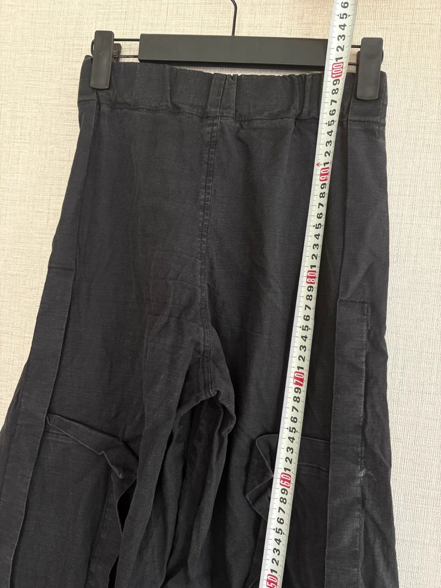 Other Tsolo Munkh Black Loose Cargo L Light Summer Multi-Pocket Size US 32 / EU 48 - 7 Thumbnail