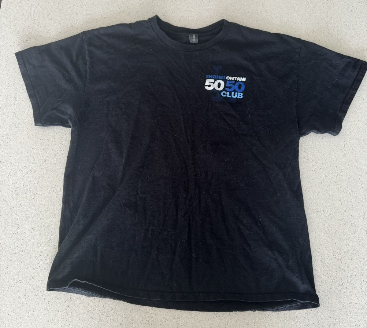 Gildan Dodgers Shohei Ohtani 50 50 Club T-Shirt Size US XL / EU 56 / 4 - 1 Thumbnail