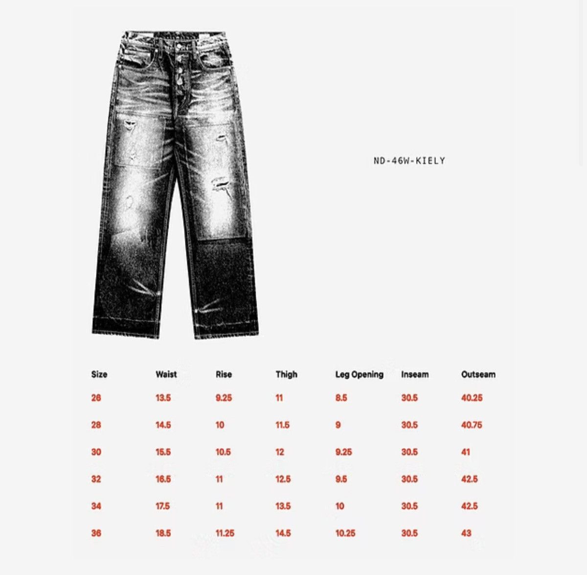 K-Two Studios Shapes USA ND-46W Kiely Size US 34 / EU 50 - 6 Thumbnail
