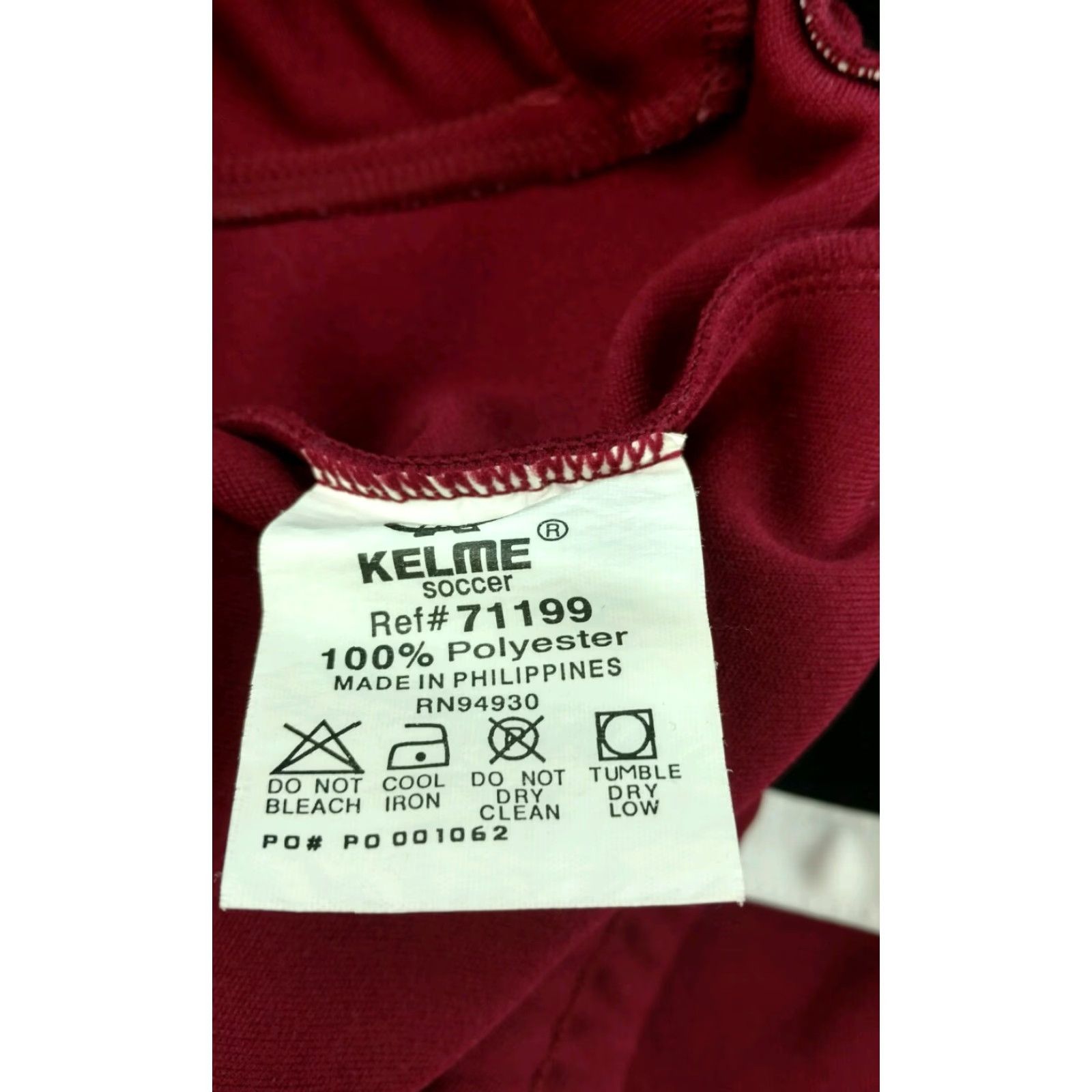 Vintage KELME 2XL Red Burgundy FUTBOL PROFESSIONAL SOCCER JACKET MENS XXL Size Size US XXL / EU 58 / 5 - 6 Thumbnail